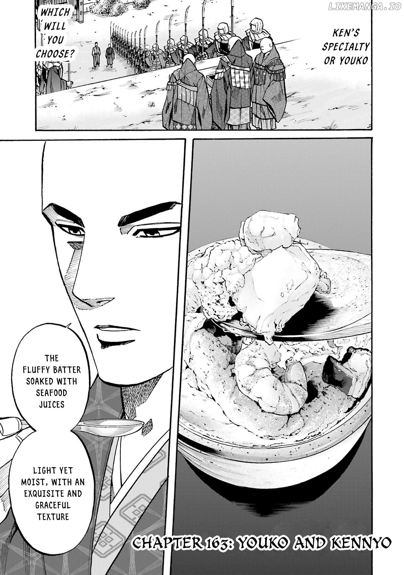 Nobunaga no Chef Chapter 163 - page 1