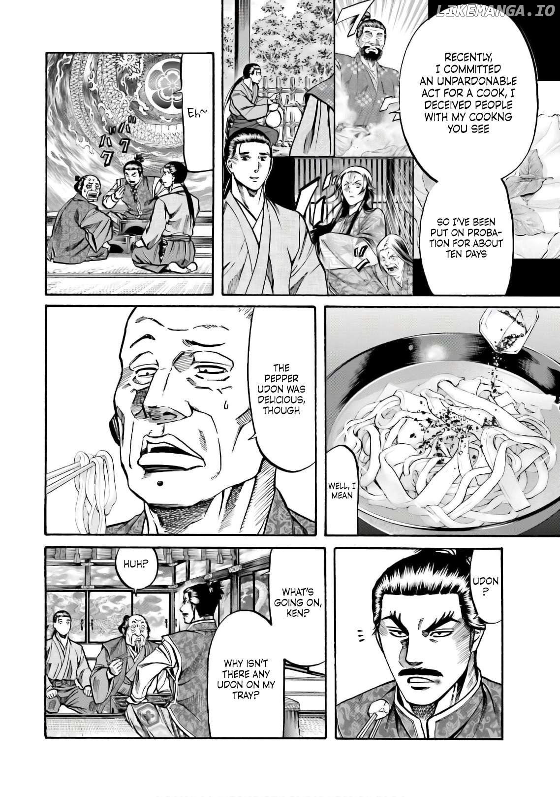 Nobunaga no Chef Chapter 186 - page 15