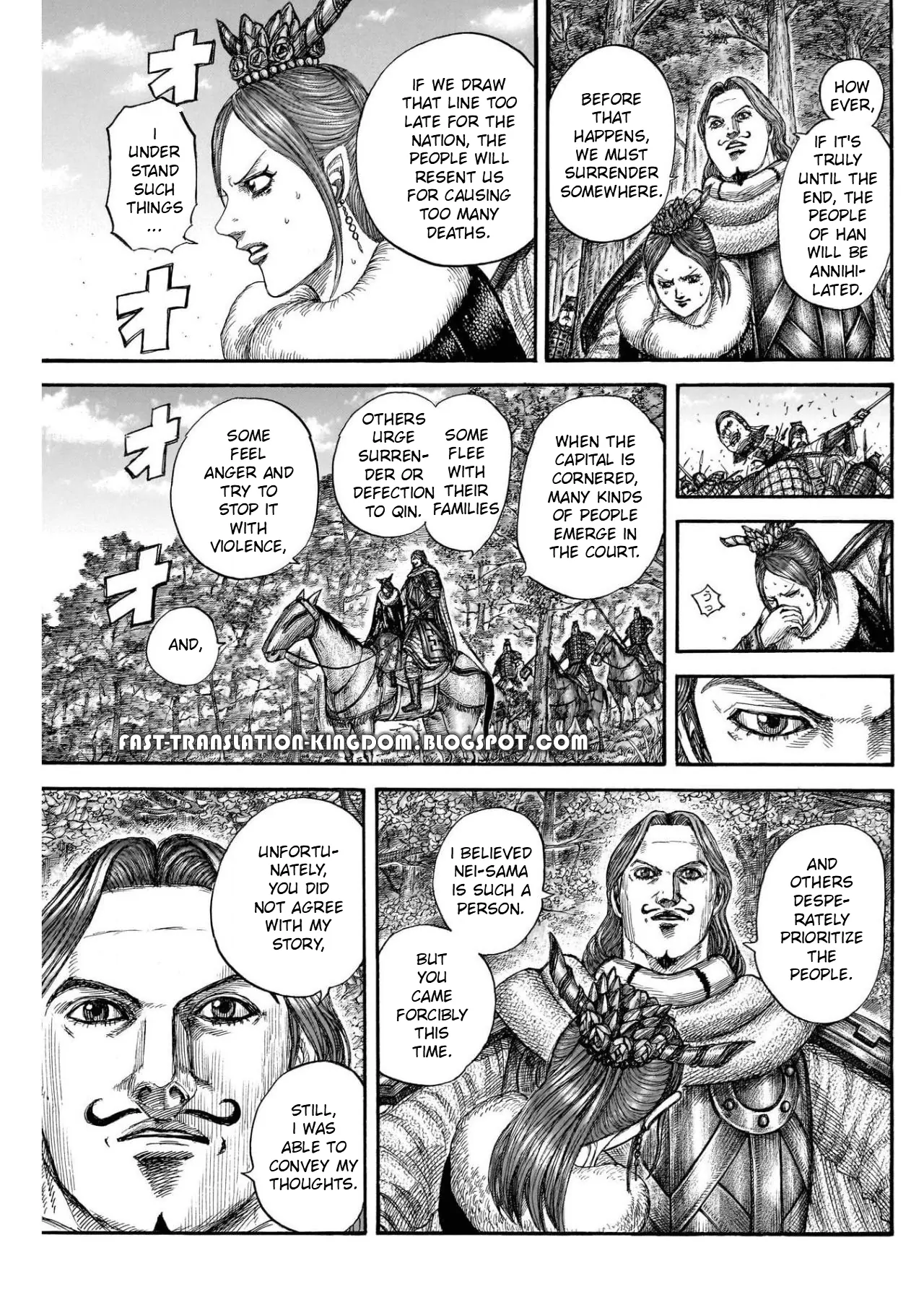 Kingdom - Manga Chapter 820 - page 14