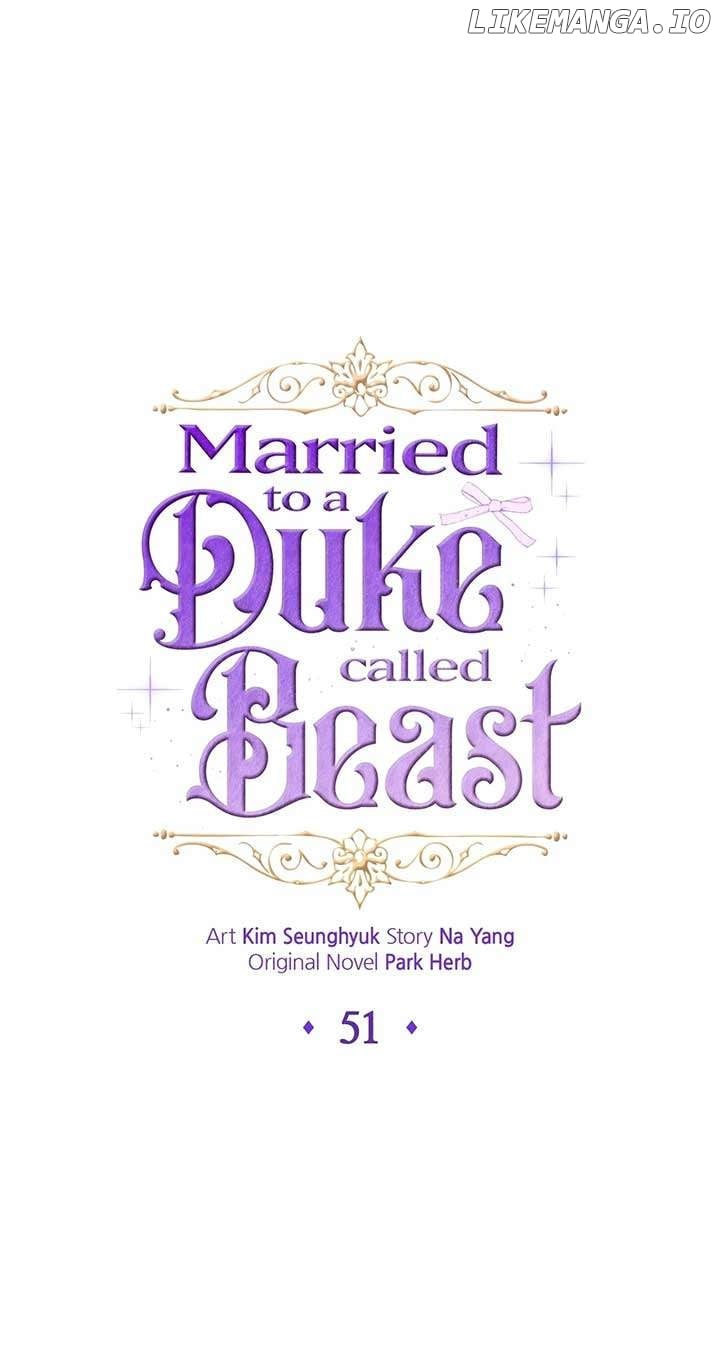 I Got Married to a Duke Called Beast Chapter 51 - page 1