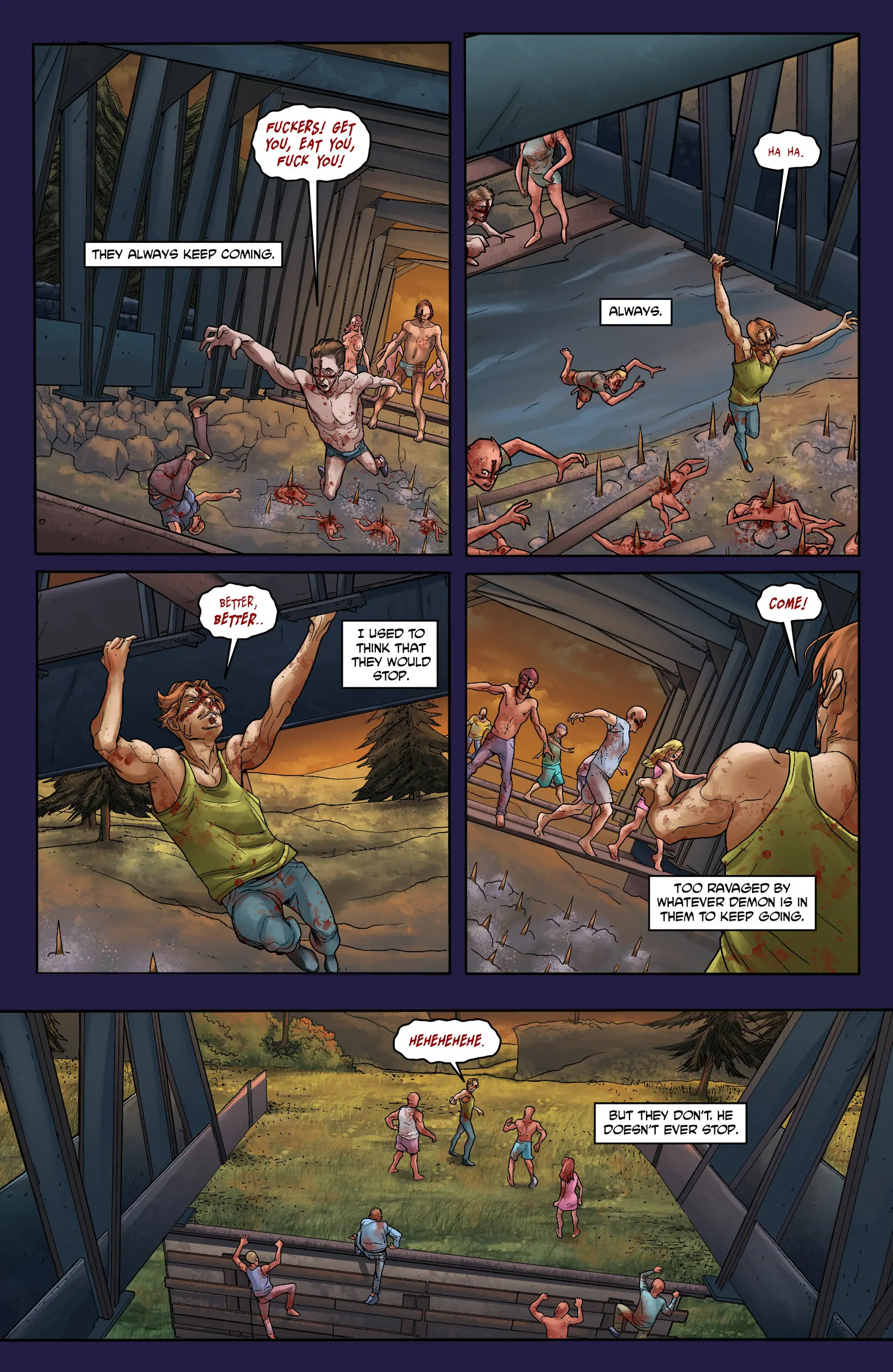 Crossed: Badlands Chapter 58 - page 14