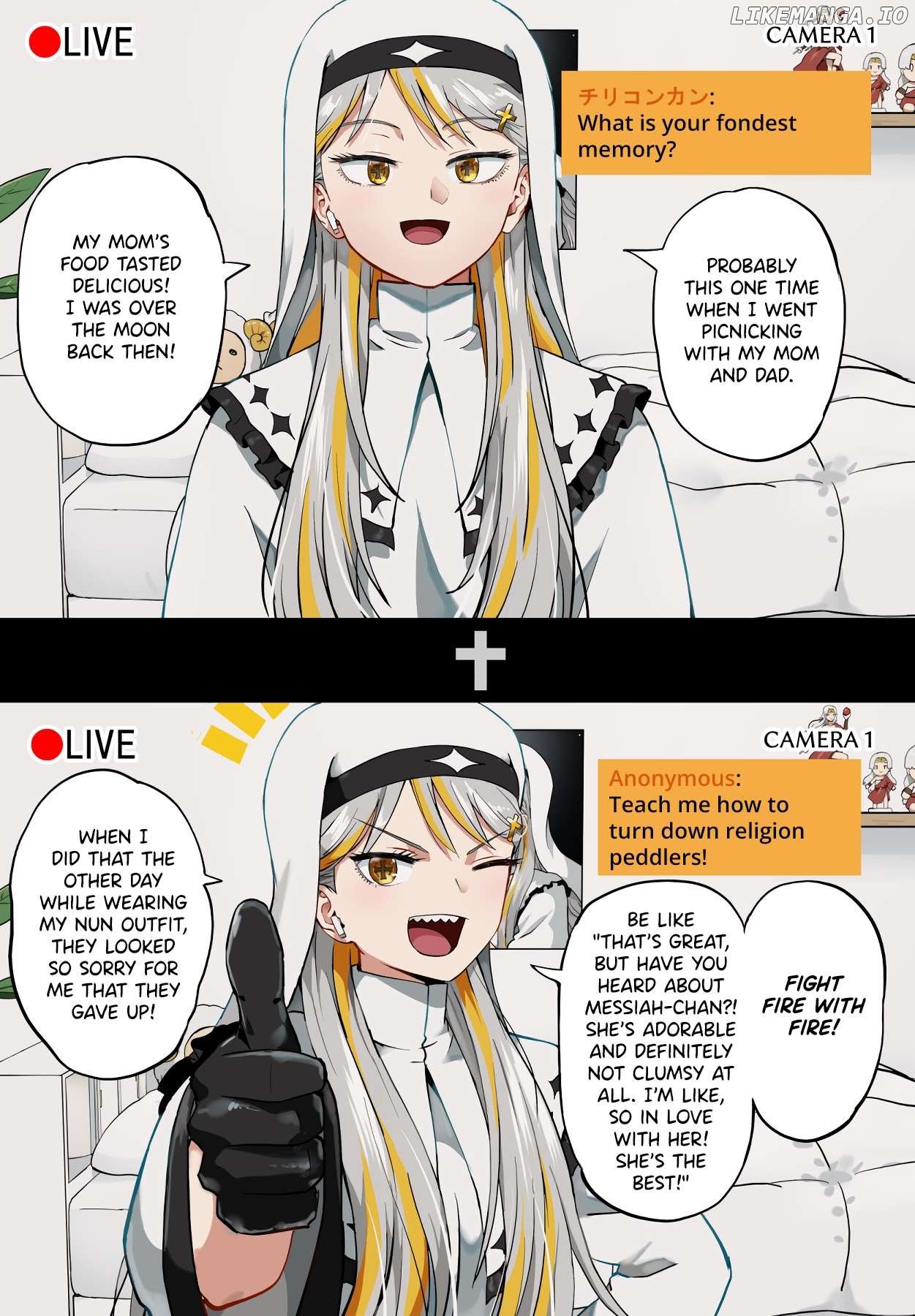 Vtuber Savior ✟ Messiah-chan Chapter 19 - page 3