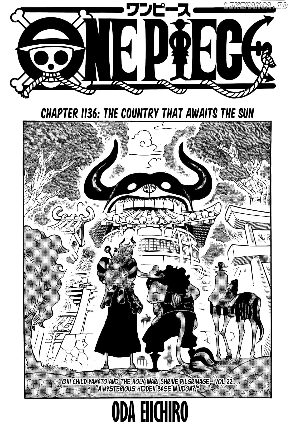 One Piece Chapter 1136 - page 1