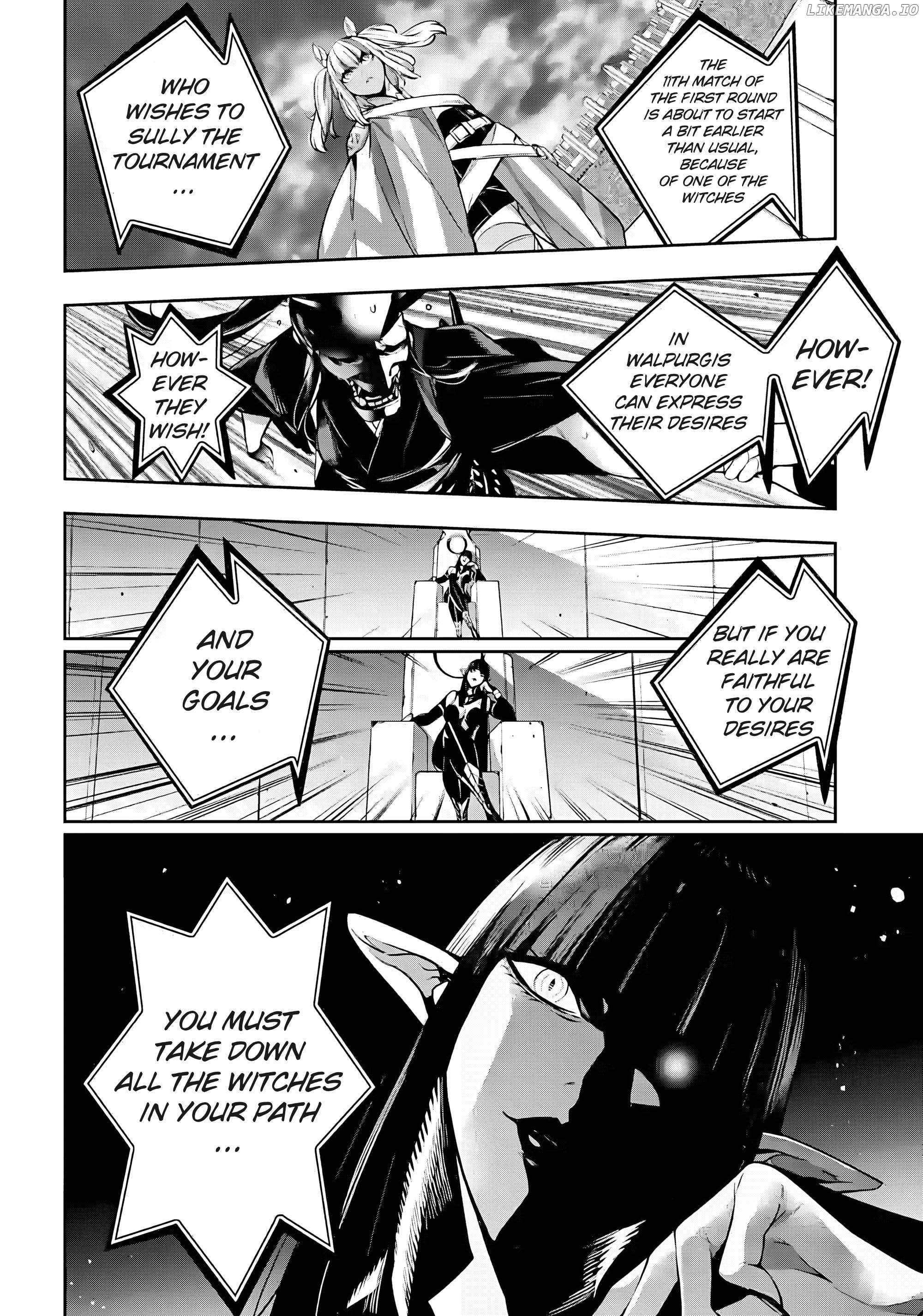 Majo Taisen - The War of Greedy Witches Chapter 50 - page 34