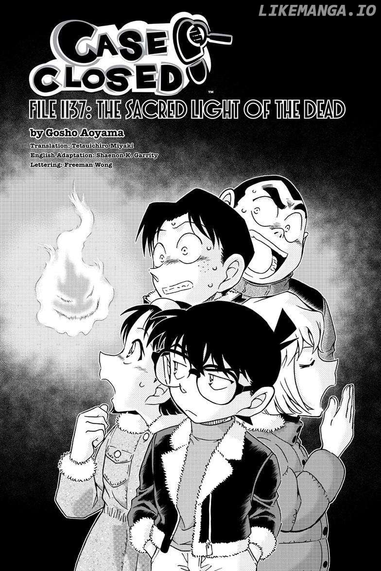 Detective Conan Chapter 1137 - page 2