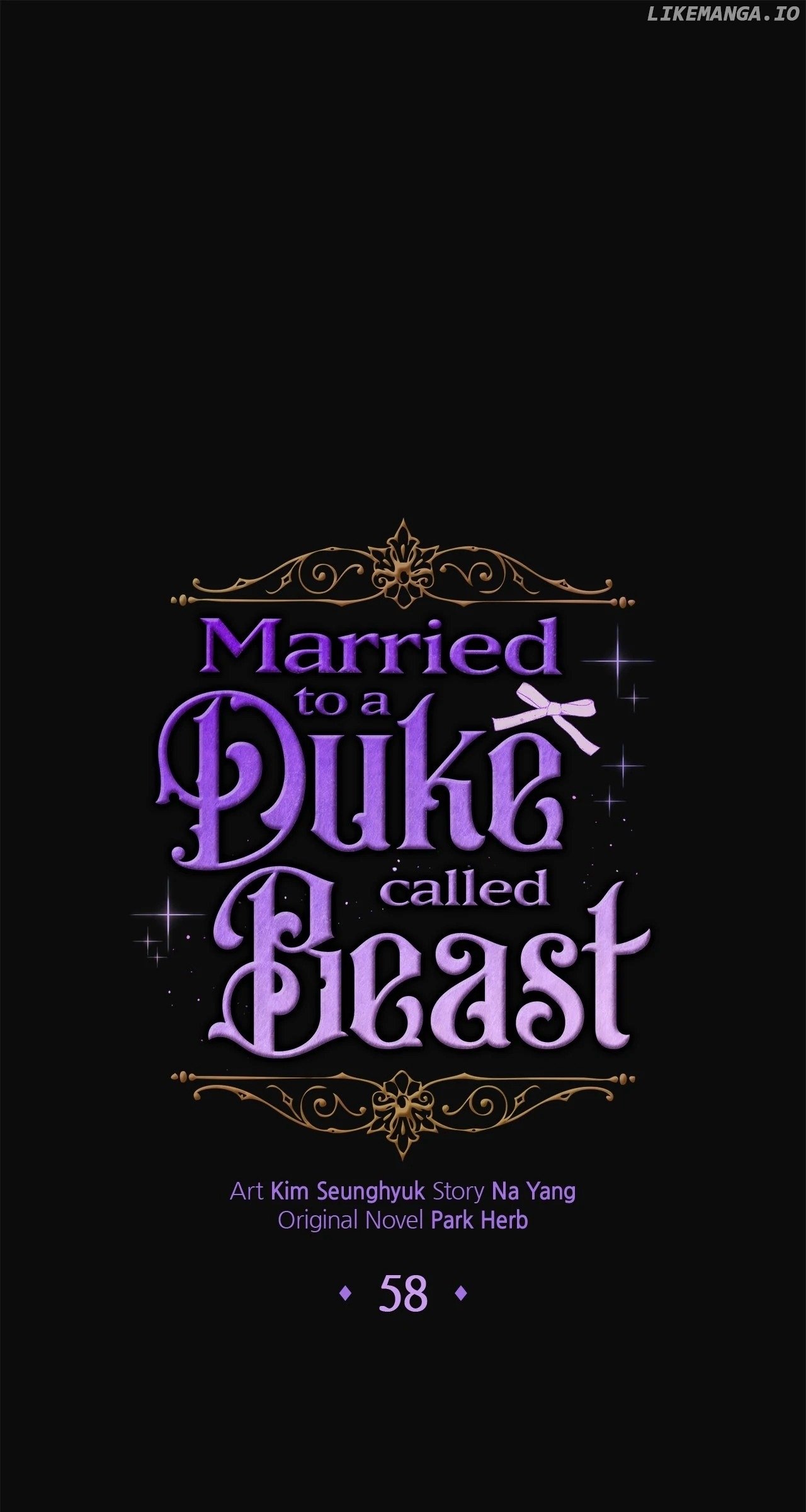 I Got Married to a Duke Called Beast Chapter 58 - page 1