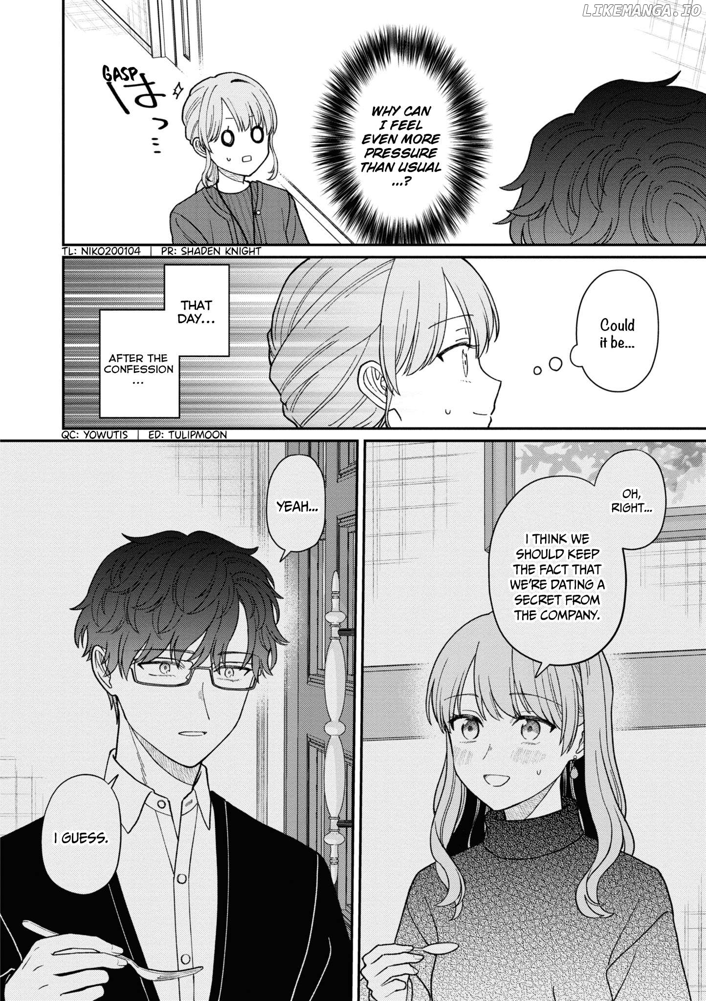 The New-Hire Who Could "Read" Emotions and the Unsociable Senpai Chapter 54 - page 3