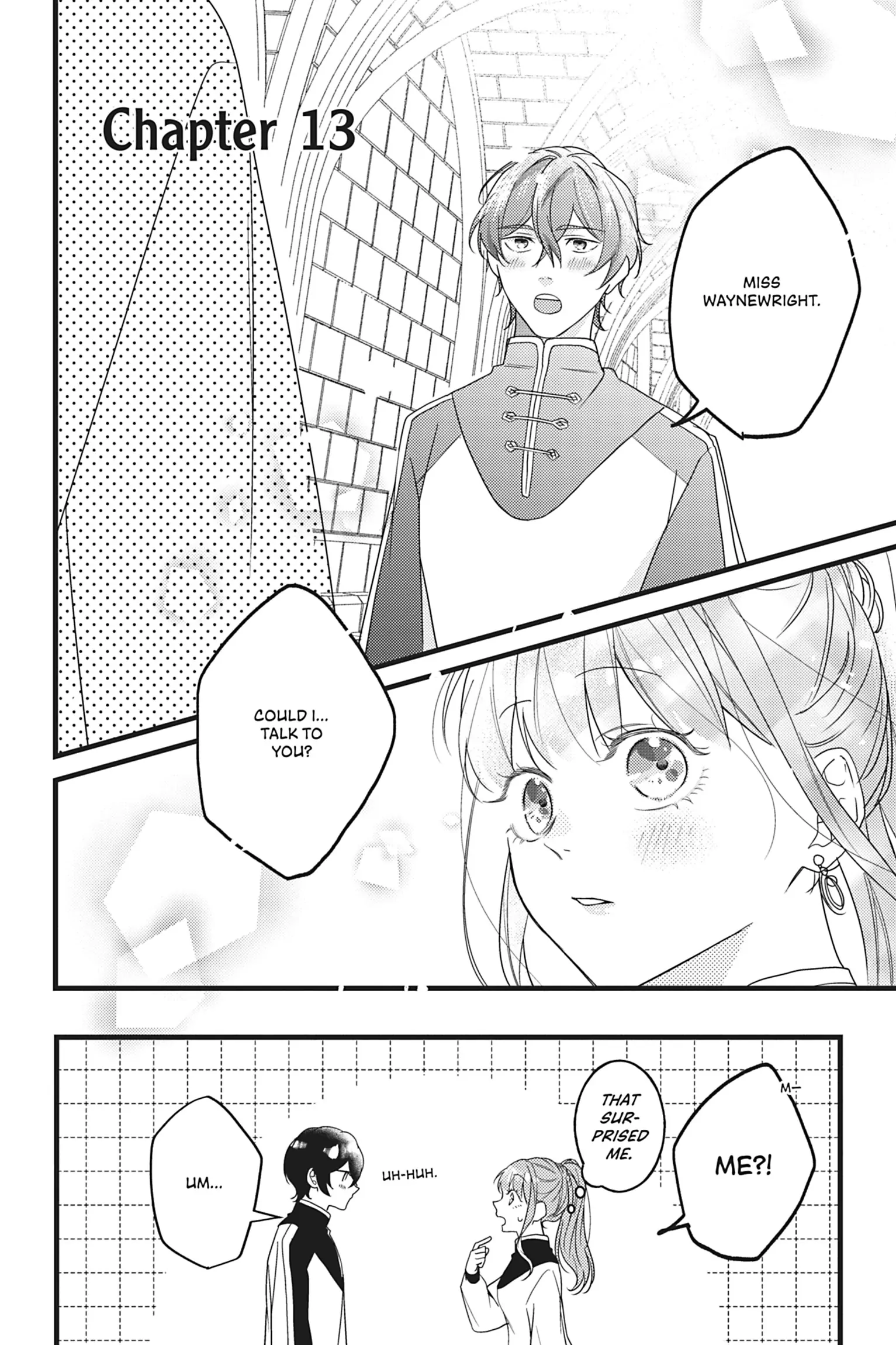 I Was Reincarnated as the Heroine on the Verge of a Bad Ending, and I'm Determined to Fall in Love! Chapter 13 - page 1
