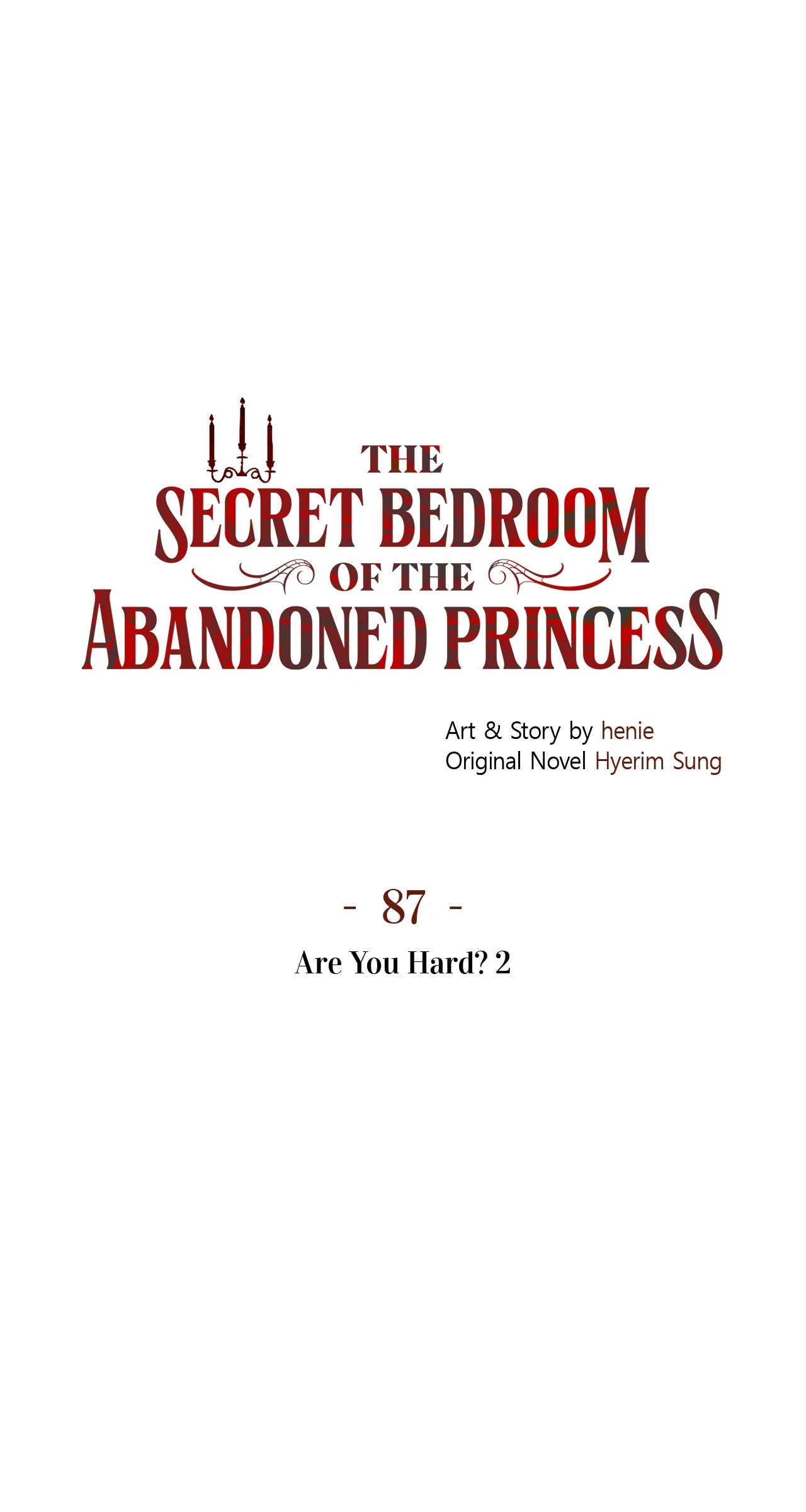 The Secret Bedroom of the Abandoned Princess Chapter 87 - page 8