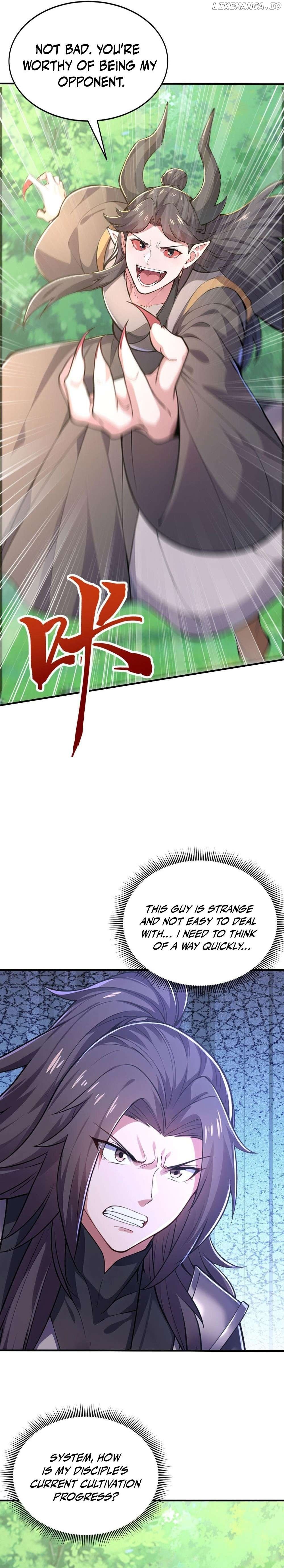 I Get Stronger Just by Lying down while My Apprentice Cultivates Chapter 64 - page 21