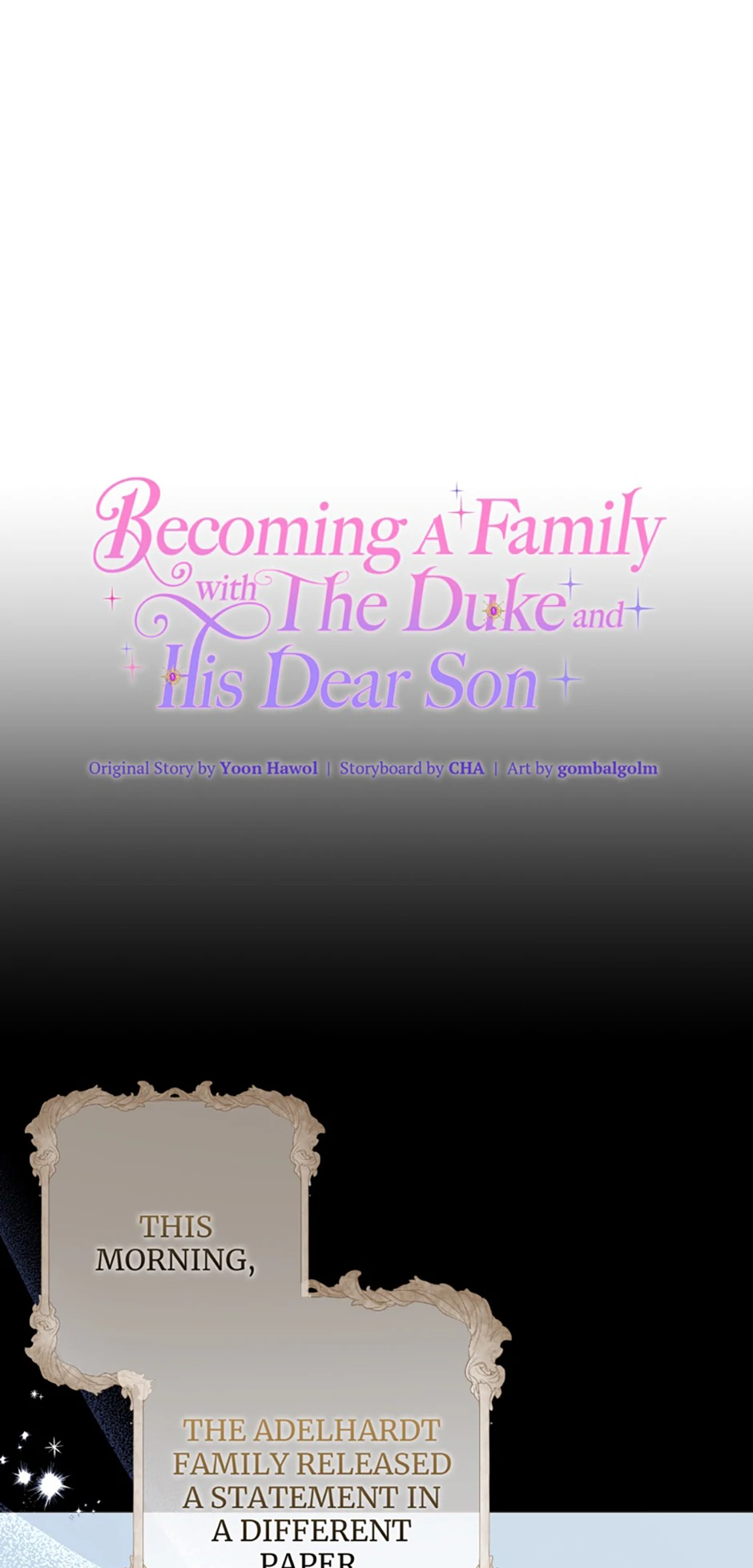 Becoming A Family With The Duke and His Dear Son Chapter 37 - page 3