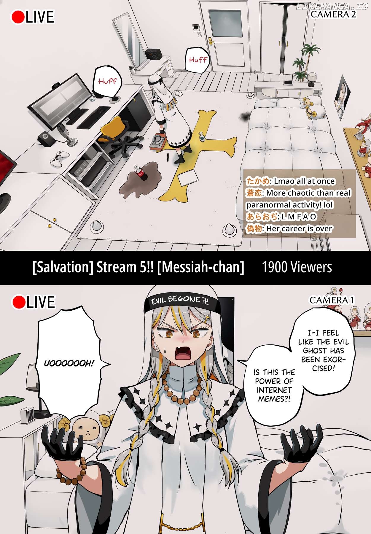 Vtuber Savior ✟ Messiah-chan Chapter 30 - page 1