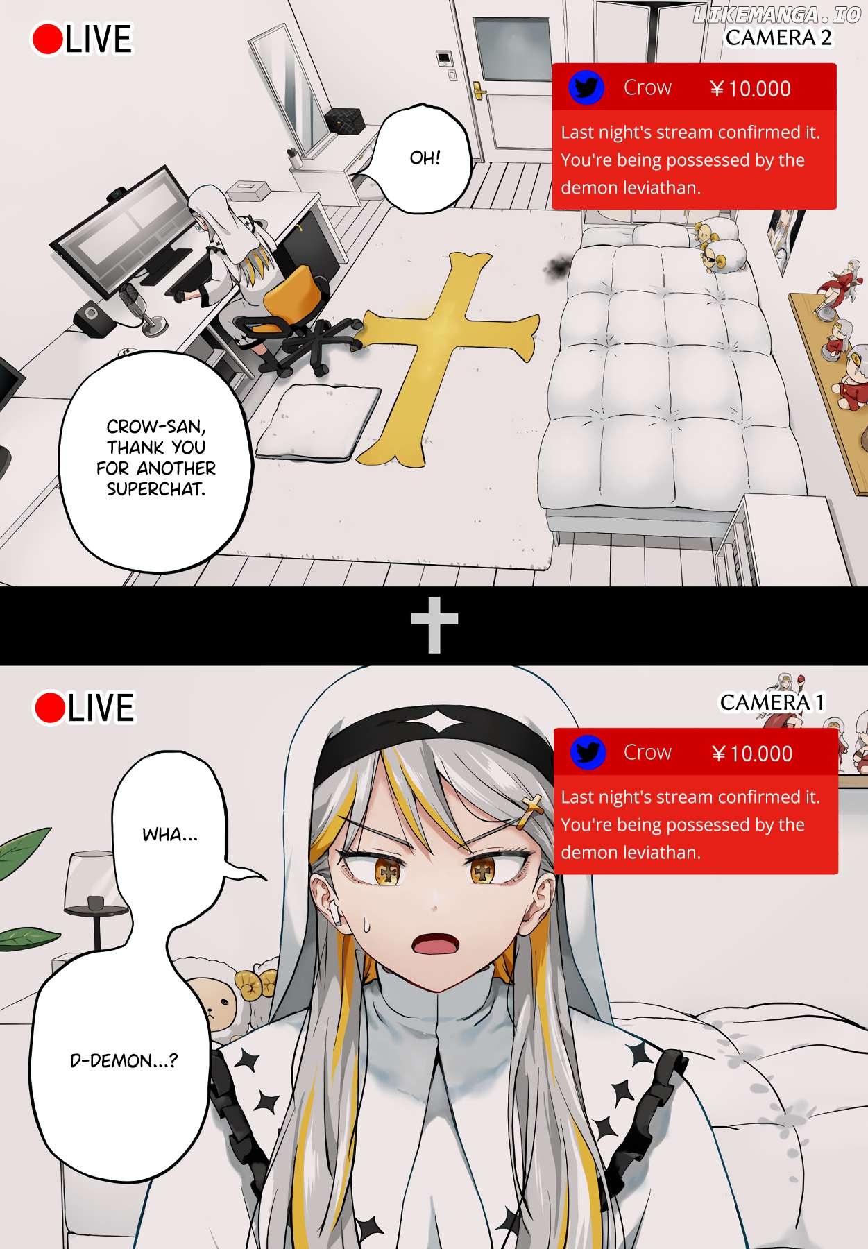 Vtuber Savior ✟ Messiah-chan Chapter 30 - page 4