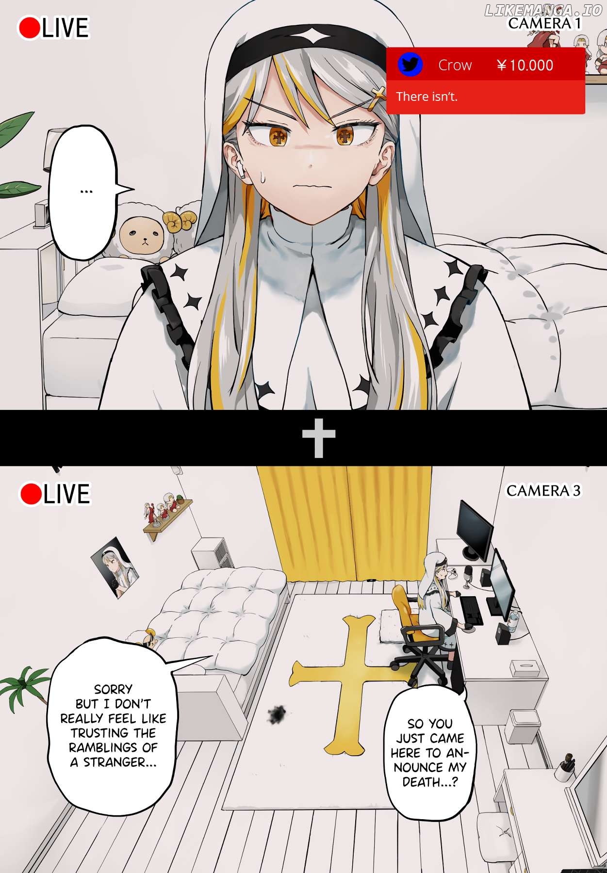 Vtuber Savior ✟ Messiah-chan Chapter 31 - page 3