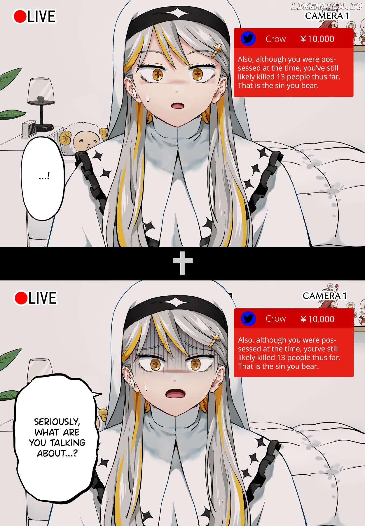 Vtuber Savior ✟ Messiah-chan Chapter 31 - page 4