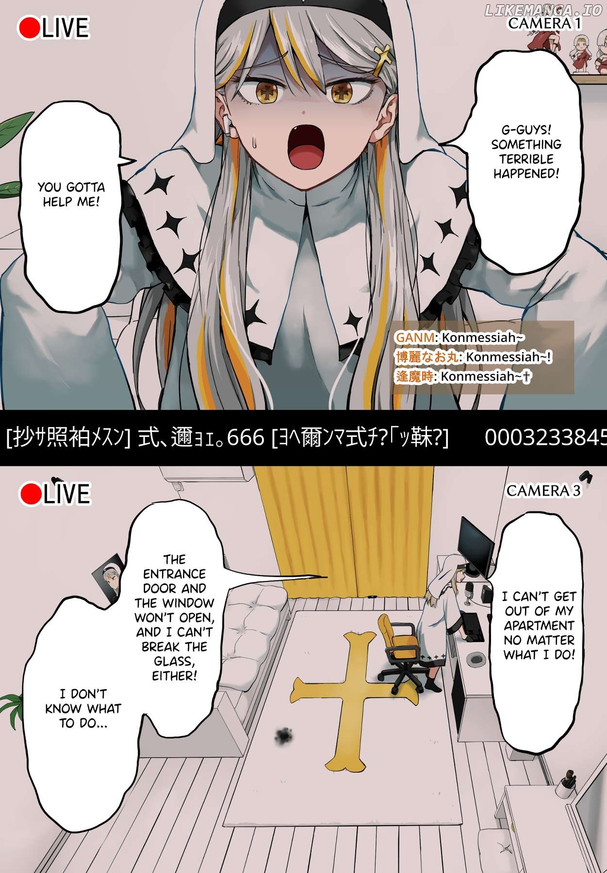 Vtuber Savior ✟ Messiah-chan Chapter 33 - page 1