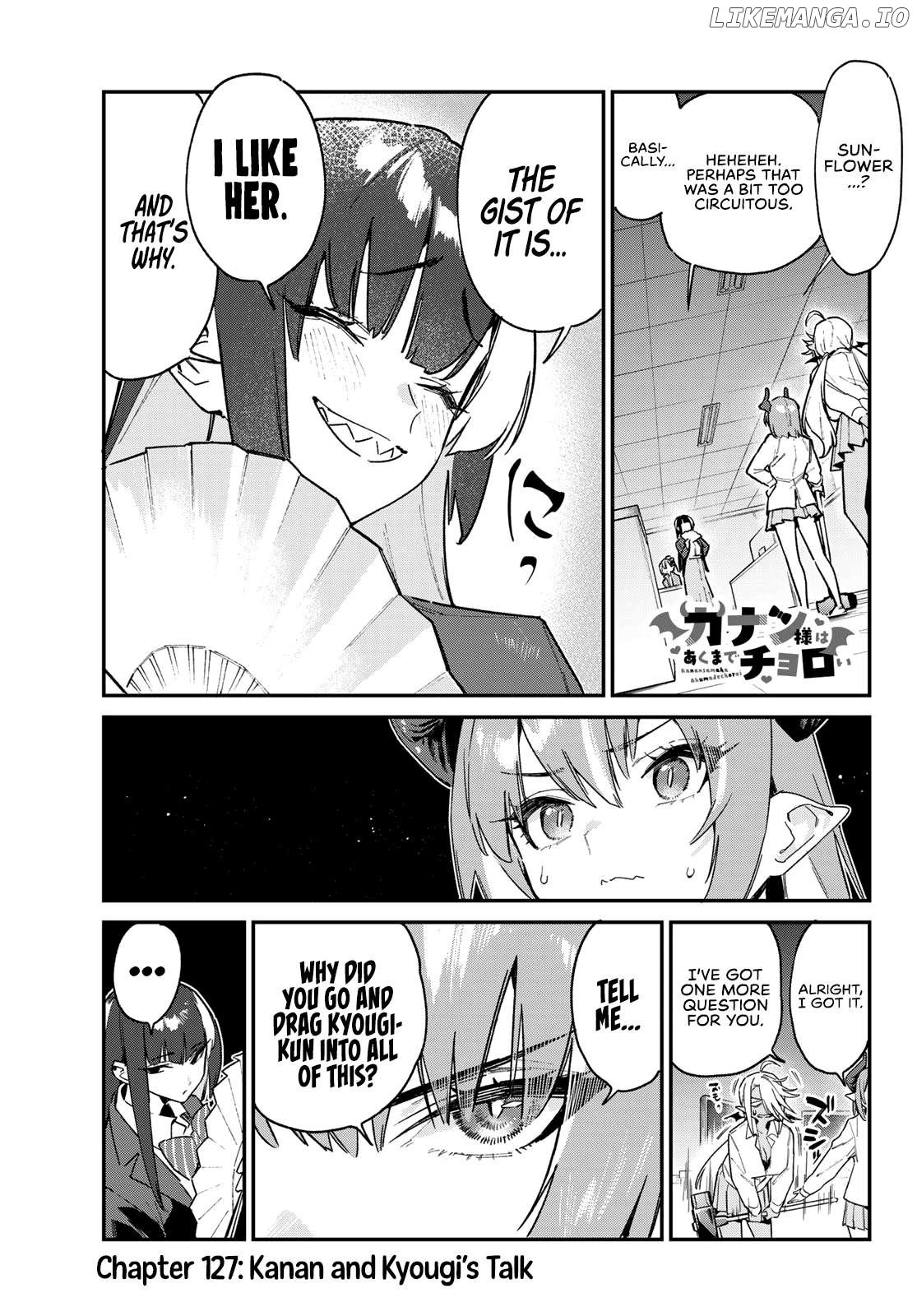 Kanan-Sama Is Easy As Hell! Chapter 127 - page 2