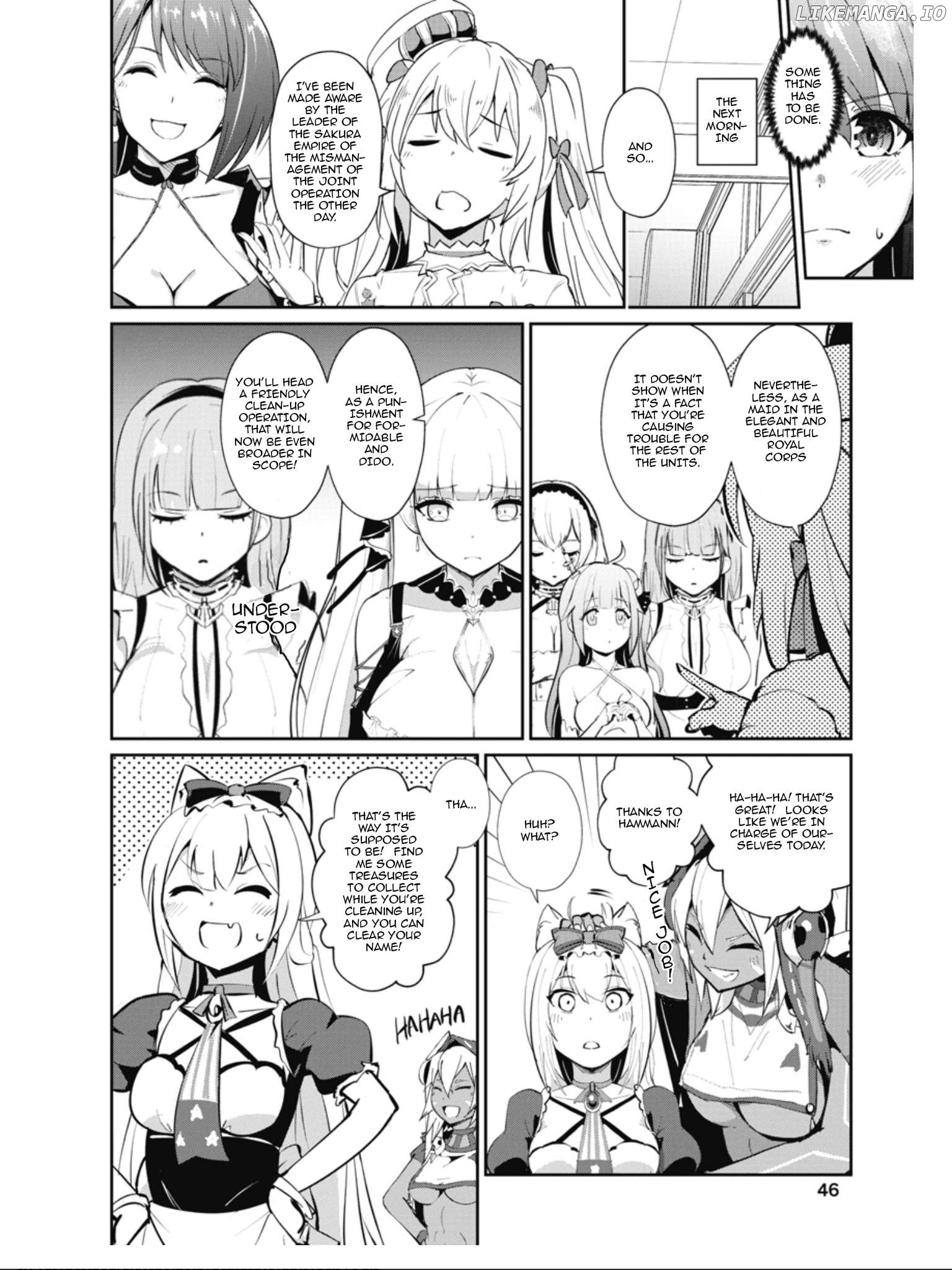 Azur Lane The Animation: Vacations Chapter 25 - page 4