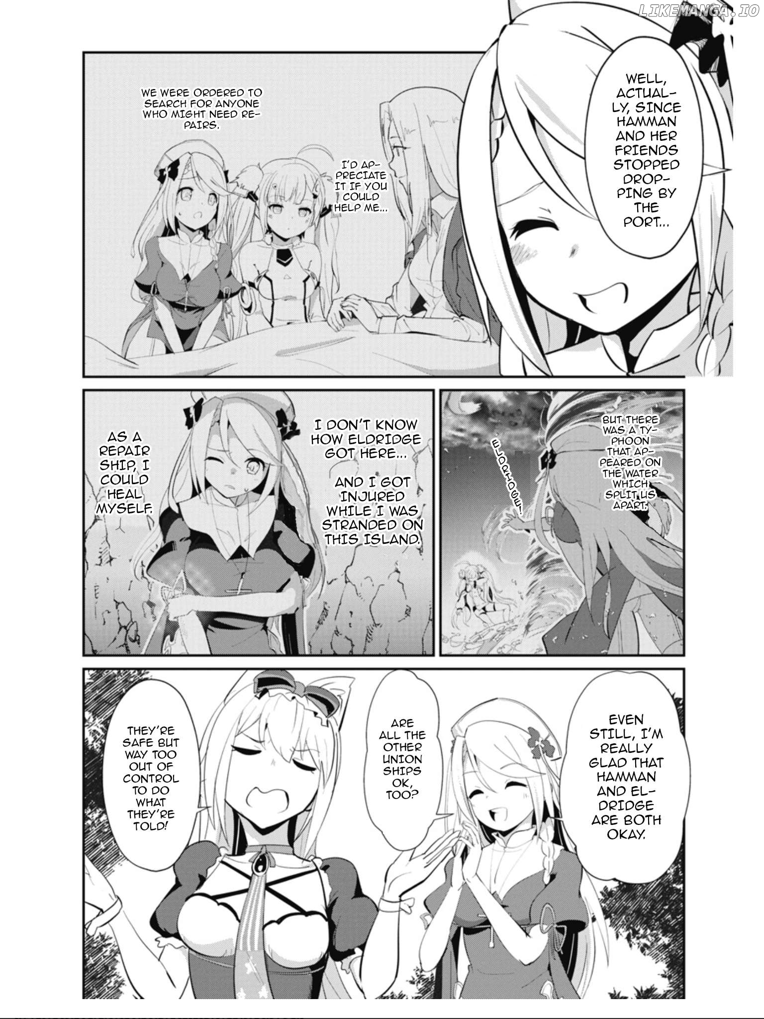 Azur Lane The Animation: Vacations Chapter 26 - page 4