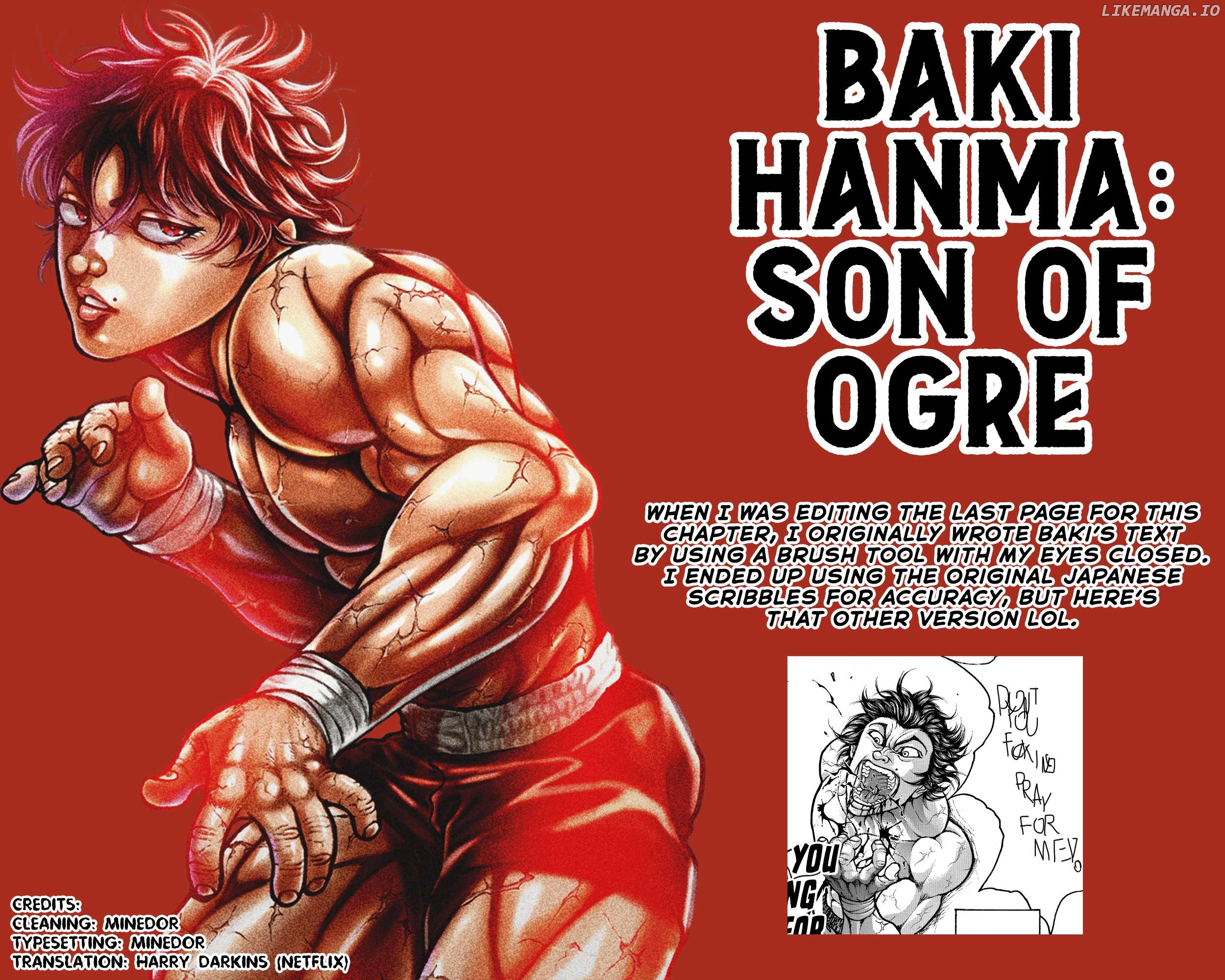 Hanma Baki - Son Of Ogre (Shinsoban Release) Chapter 167 - page 21