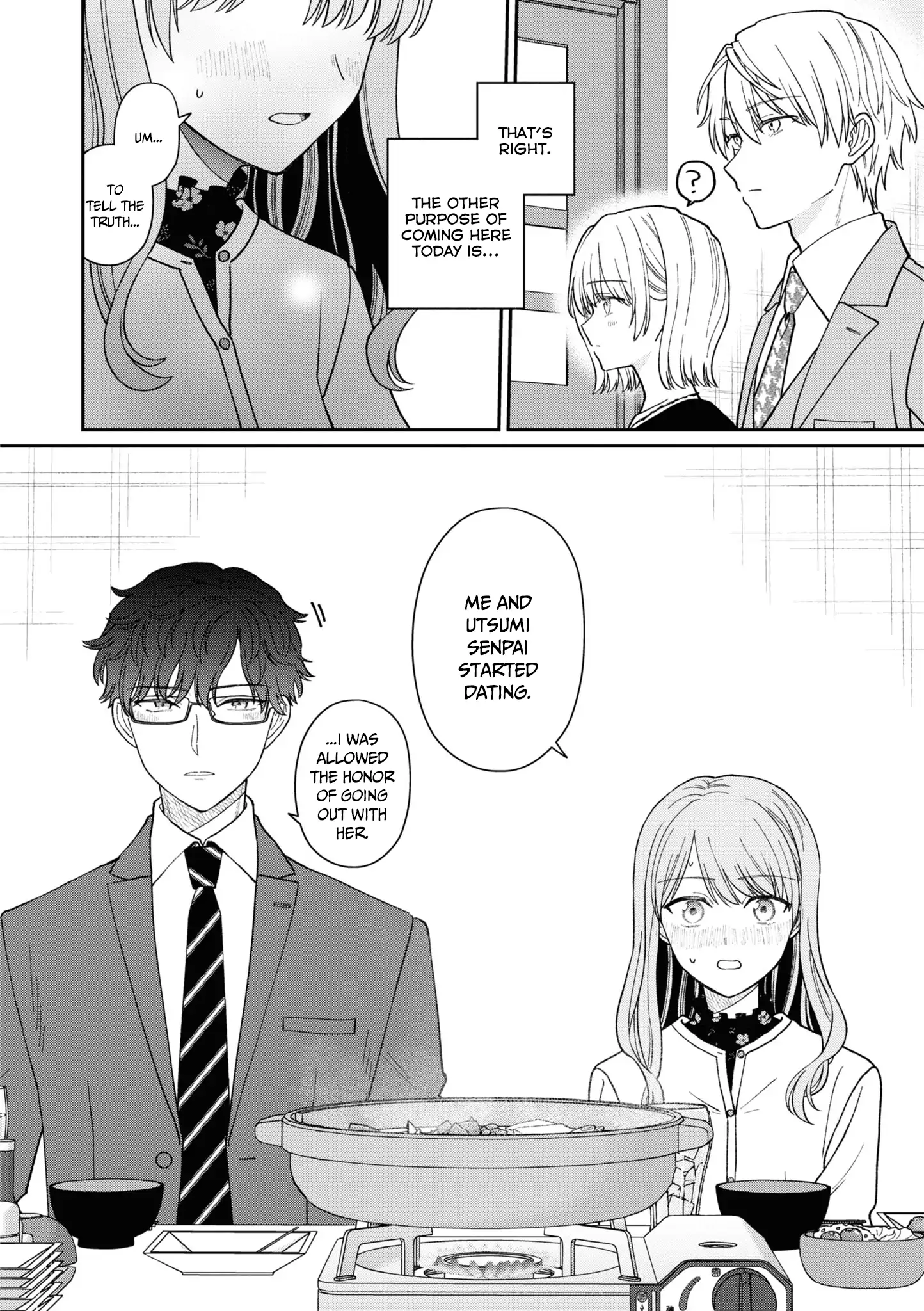 The New-Hire Who Could "Read" Emotions and the Unsociable Senpai Chapter 54.5 - page 3