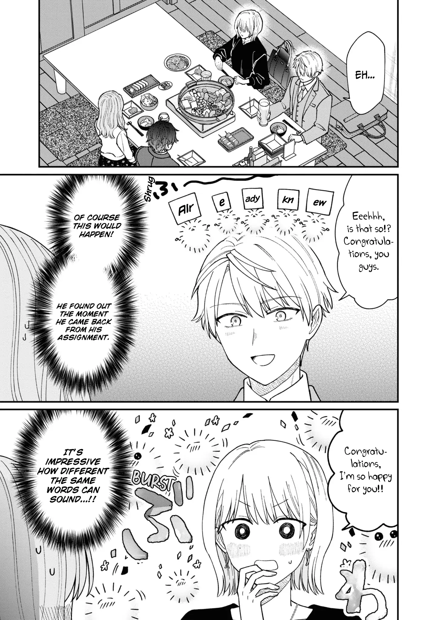 The New-Hire Who Could "Read" Emotions and the Unsociable Senpai Chapter 54.5 - page 4