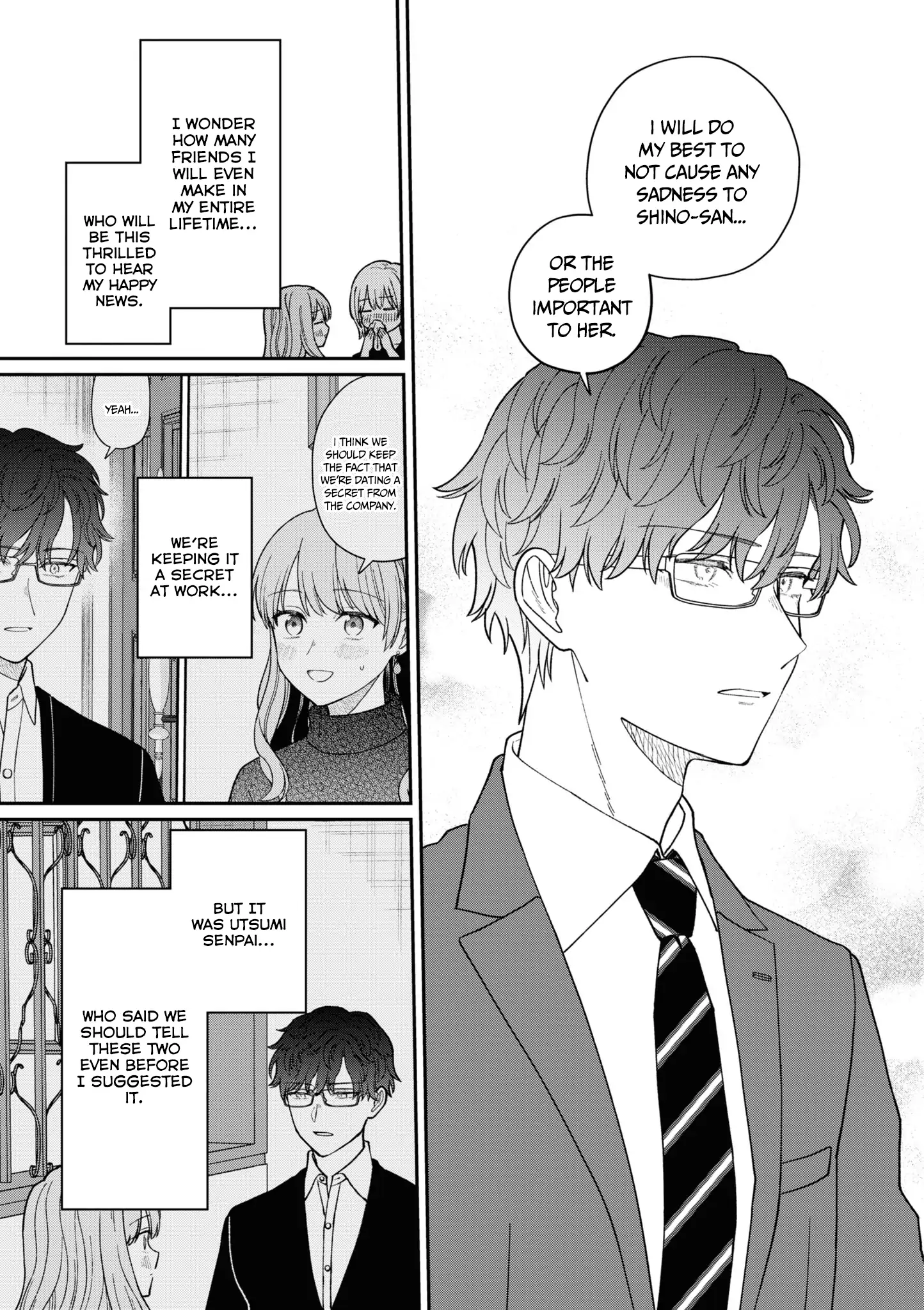 The New-Hire Who Could "Read" Emotions and the Unsociable Senpai Chapter 54.5 - page 6