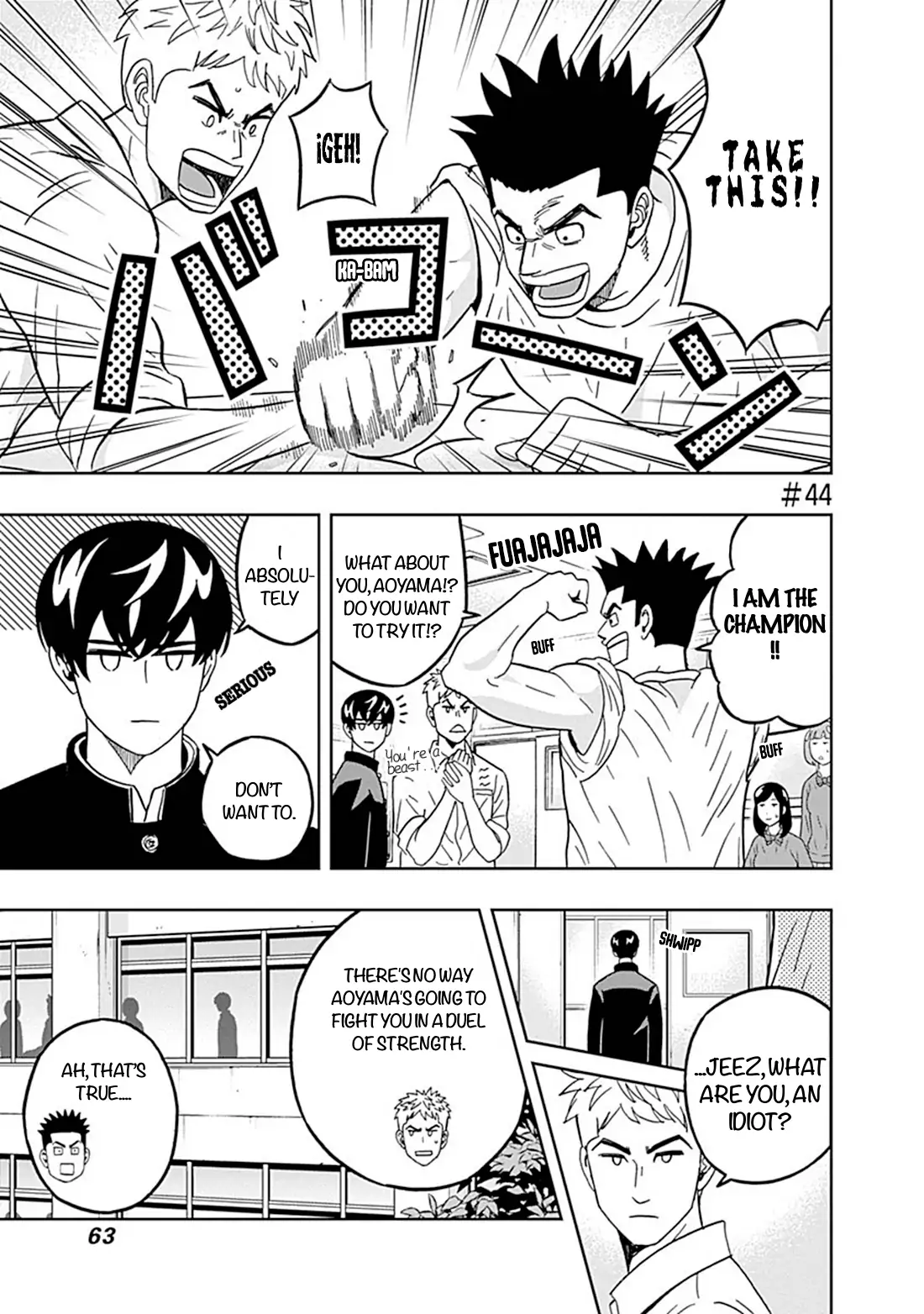 Clean Freak! Aoyama-Kun Chapter 44 - page 2