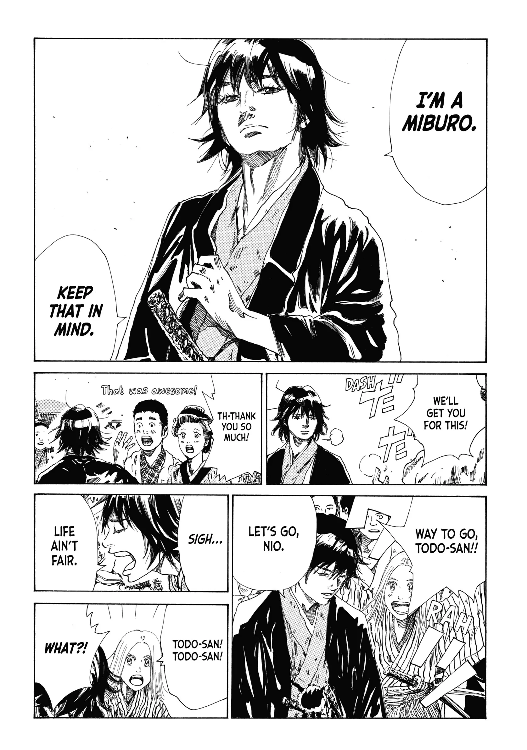 The Blue Wolves of Mibu Chapter 24 - page 21