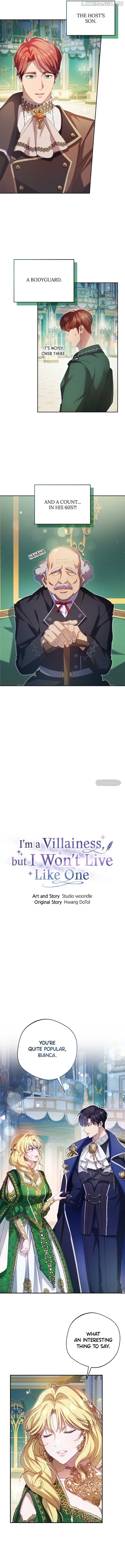I'm a Villainess, but I Won't Live Like One Chapter 9 - page 4