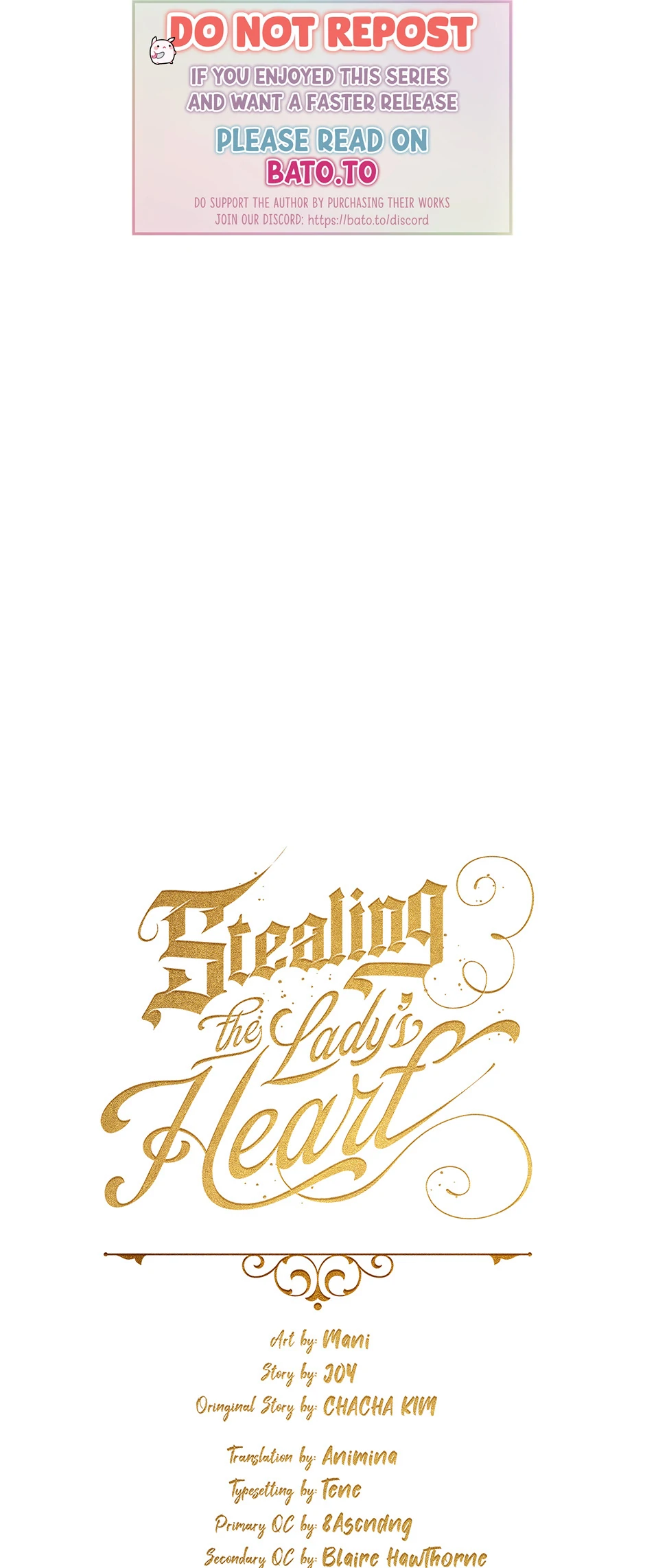 Stealing the Lady's Heart Chapter 116 - page 1