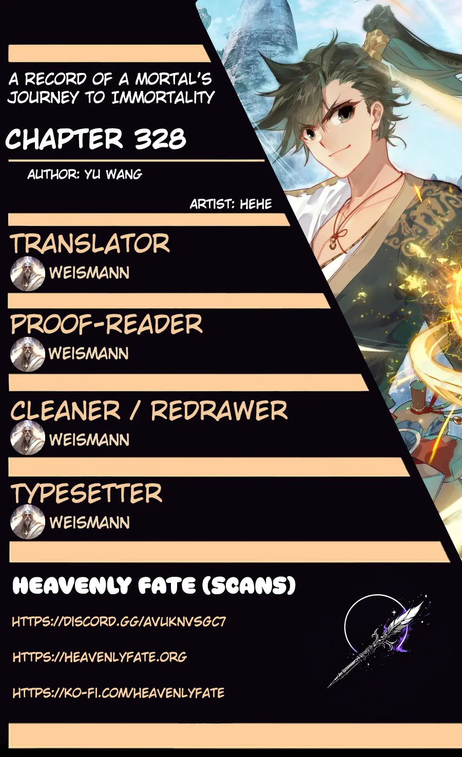 I Will Become An Immortal Chapter 328 - page 1