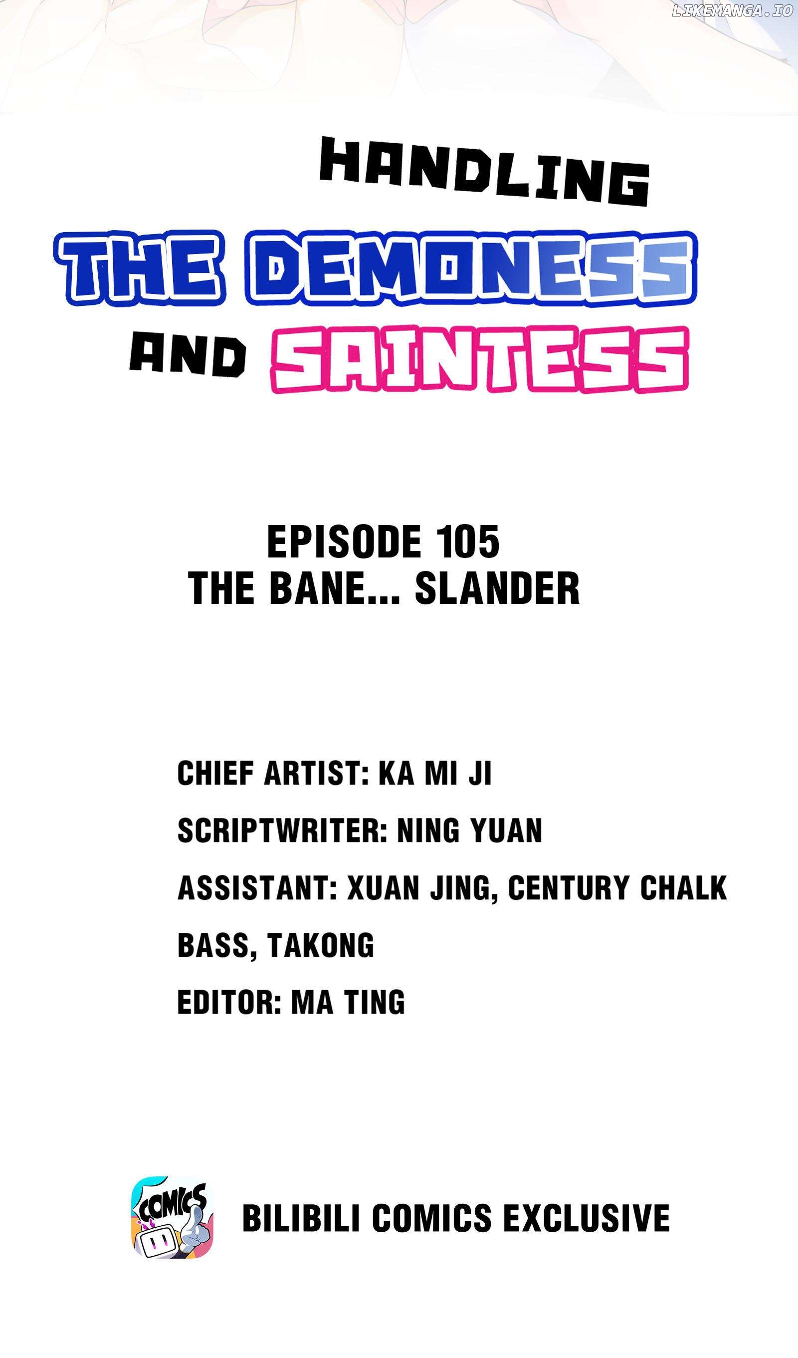 Handling The Demoness And Saintess Chapter 105 - page 2