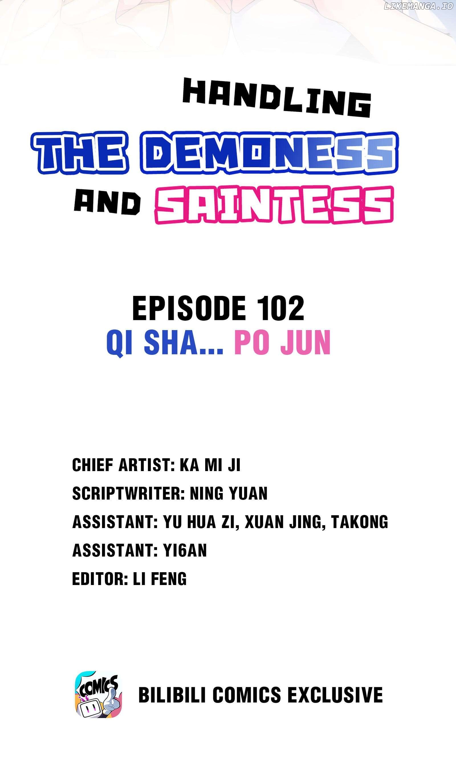 Handling The Demoness And Saintess Chapter 102 - page 2