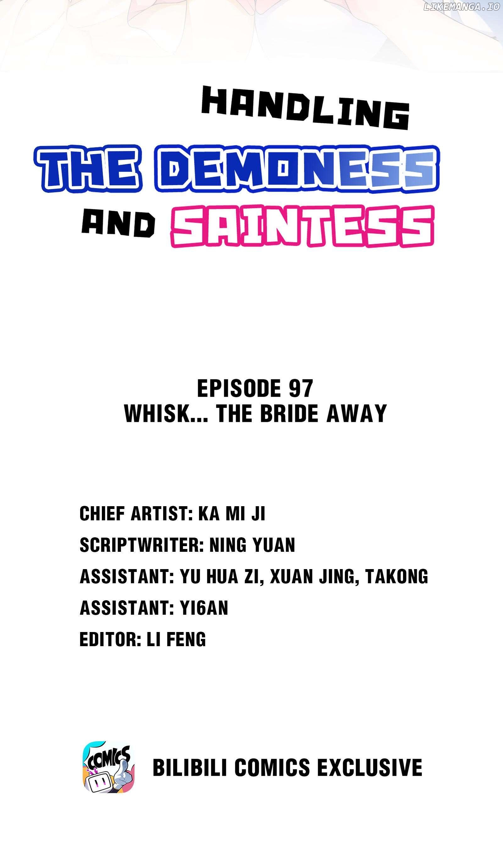 Handling The Demoness And Saintess Chapter 97 - page 2