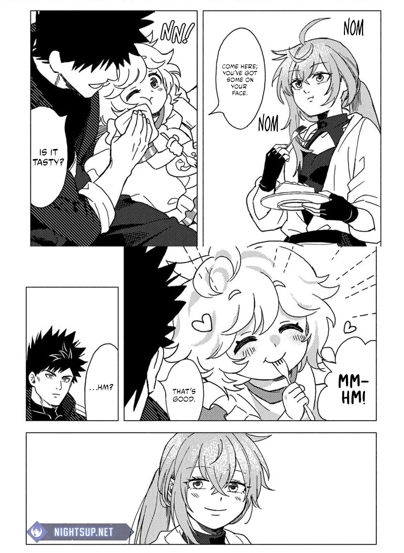Akuninzura Shita B-Kyuu Boukensha - Shujinkou To Sono Osananajimi-Tachi No Papa Ni Naru Chapter 14.2 - page 5