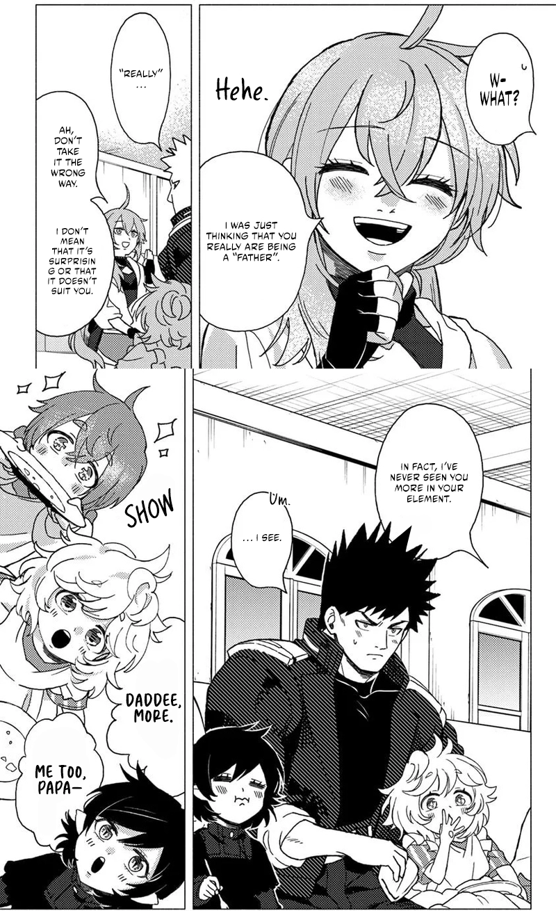 Akuninzura Shita B-Kyuu Boukensha - Shujinkou To Sono Osananajimi-Tachi No Papa Ni Naru Chapter 14.2 - page 6