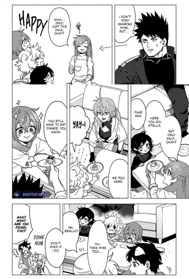 Akuninzura Shita B-Kyuu Boukensha - Shujinkou To Sono Osananajimi-Tachi No Papa Ni Naru Chapter 14.2 - page 7