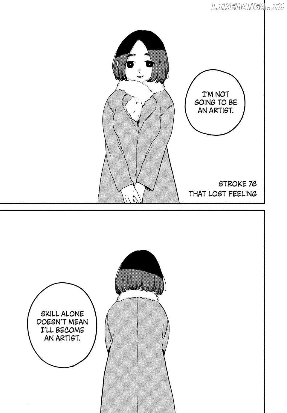 Blue Period Chapter 76 - page 1