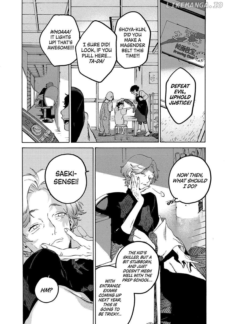 Blue Period Chapter 76 - page 11