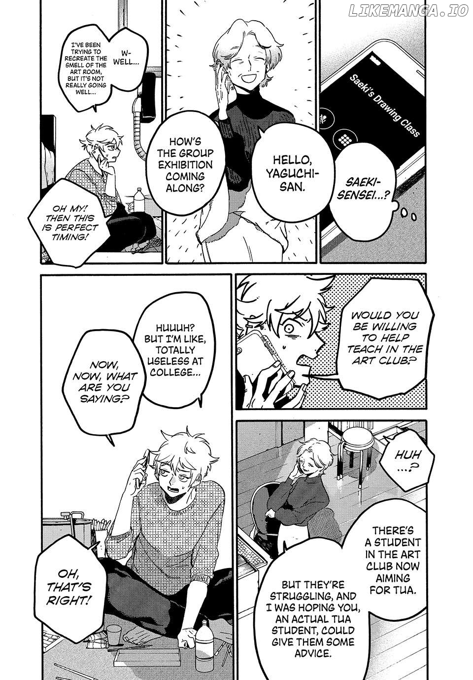 Blue Period Chapter 76 - page 14