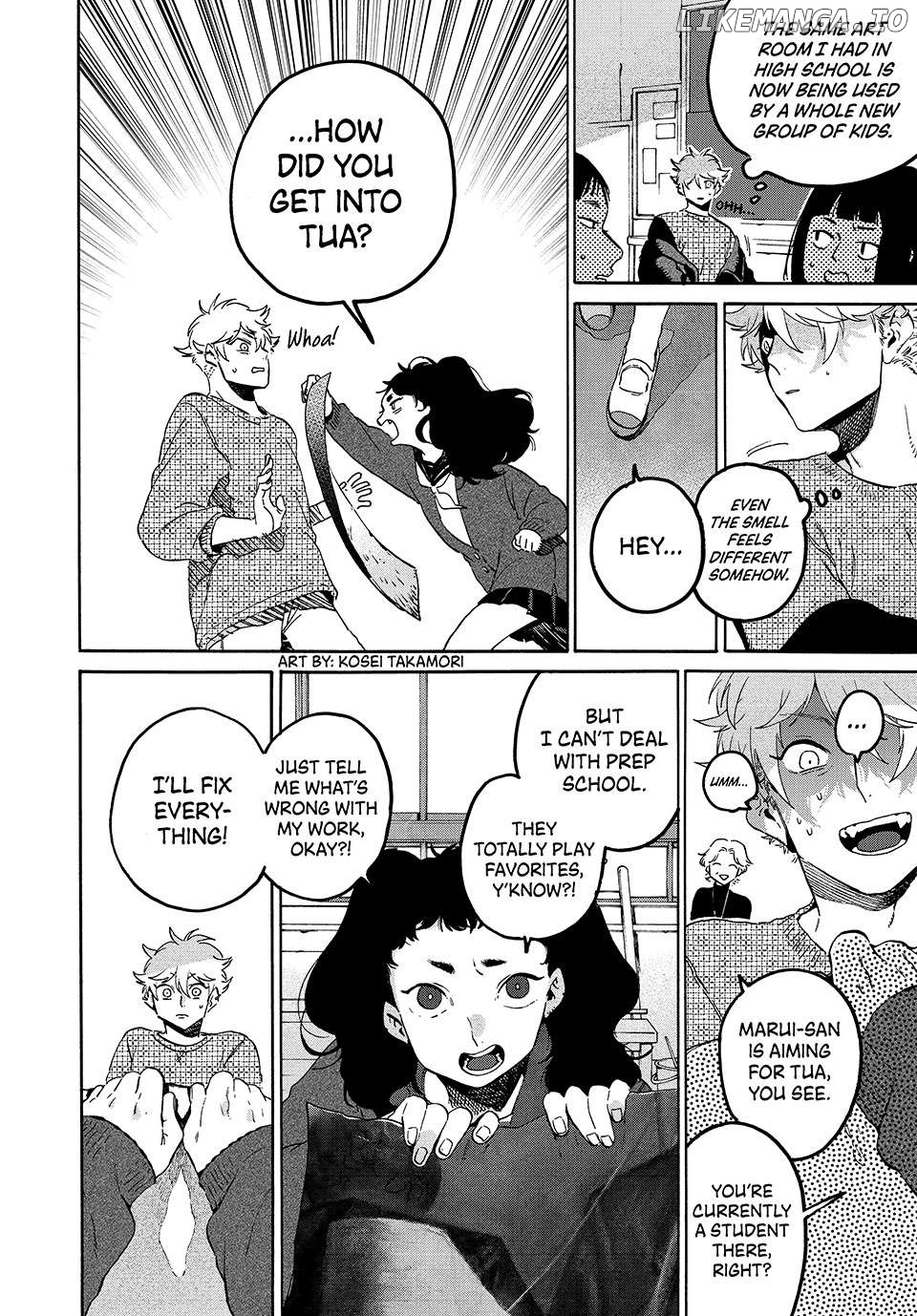 Blue Period Chapter 76 - page 18