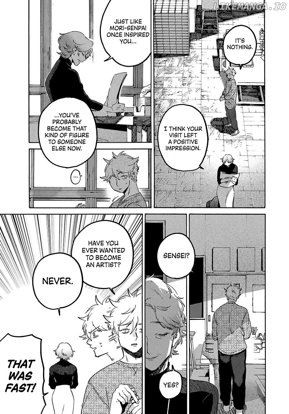 Blue Period Chapter 76 - page 21