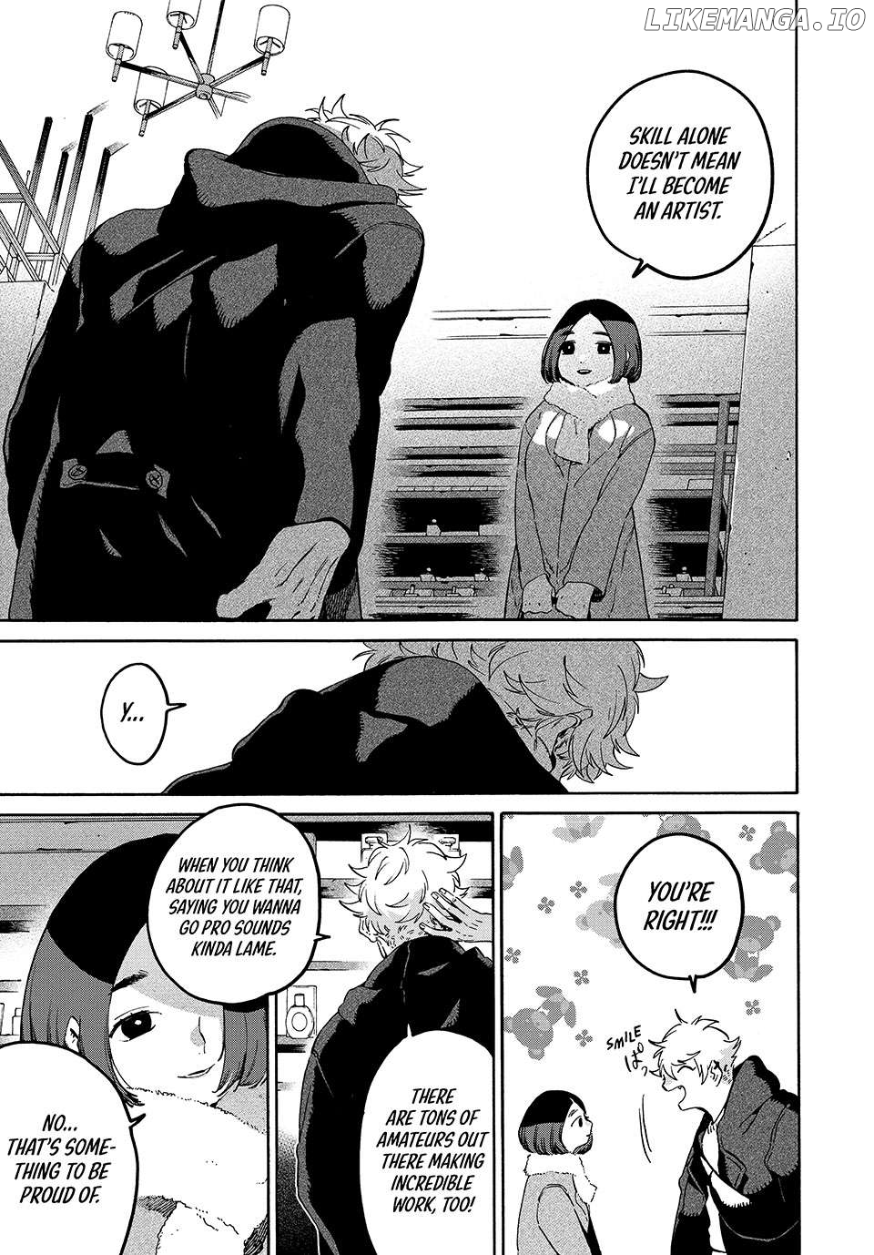 Blue Period Chapter 76 - page 3