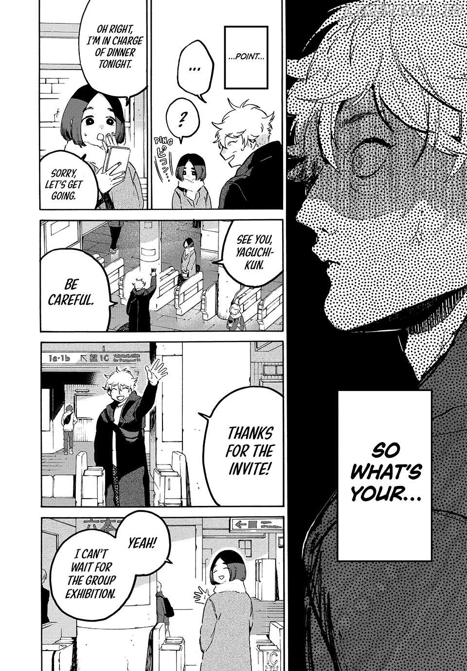 Blue Period Chapter 76 - page 4
