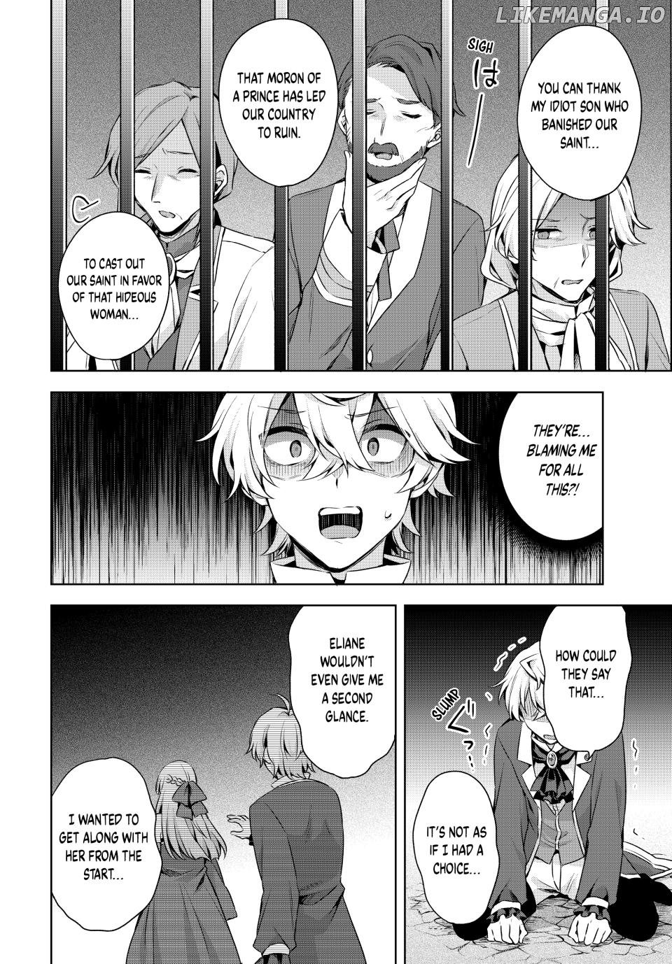 Because I, the True Saint, was Banished, that Country is Done For! [Official] Chapter 34 - page 22