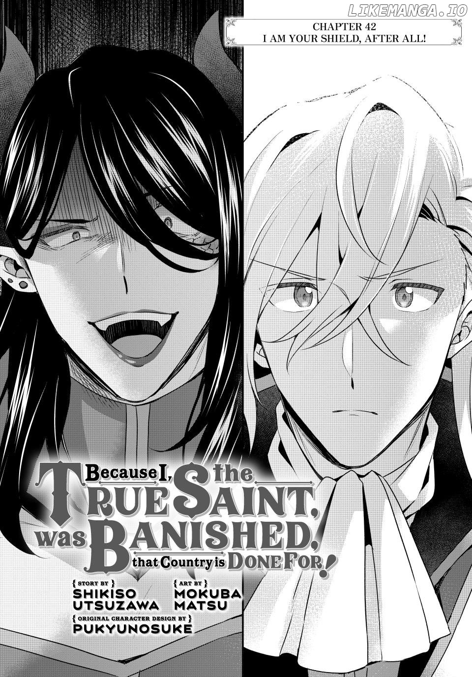 Because I, the True Saint, was Banished, that Country is Done For! [Official] Chapter 42 - page 1