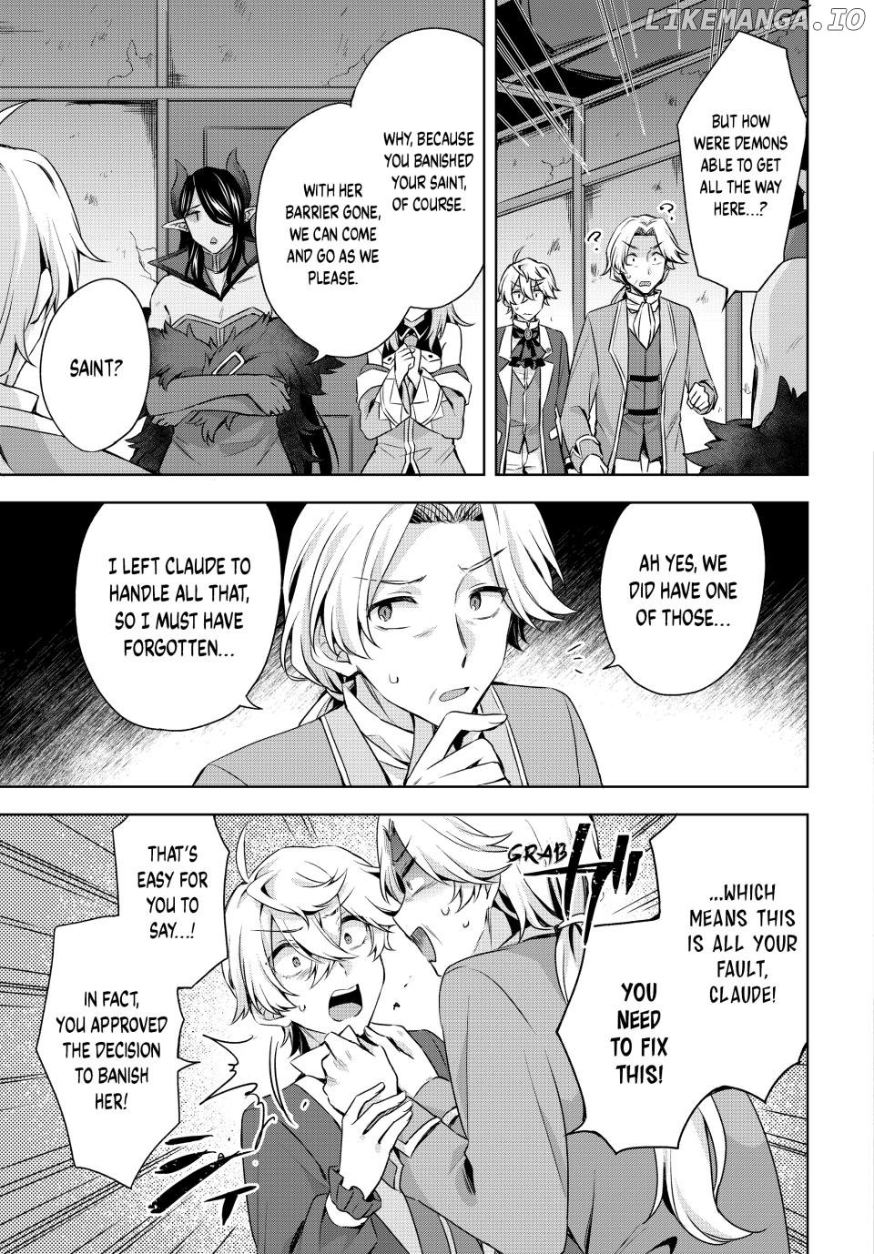 Because I, the True Saint, was Banished, that Country is Done For! [Official] Chapter 30 - page 11