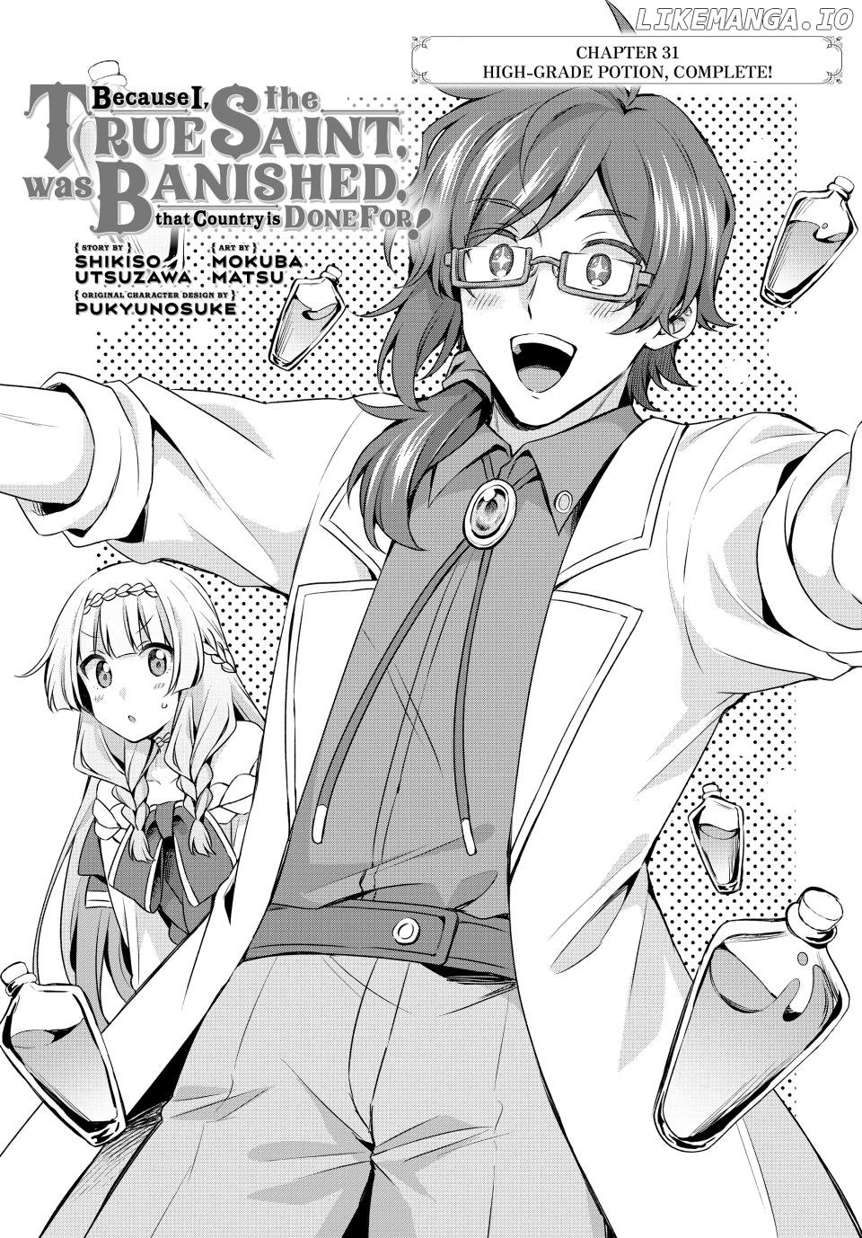 Because I, the True Saint, was Banished, that Country is Done For! [Official] Chapter 31 - page 1