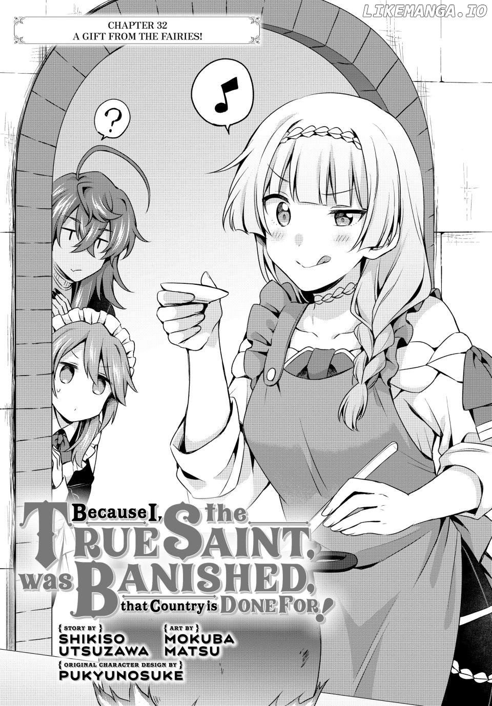 Because I, the True Saint, was Banished, that Country is Done For! [Official] Chapter 32 - page 1
